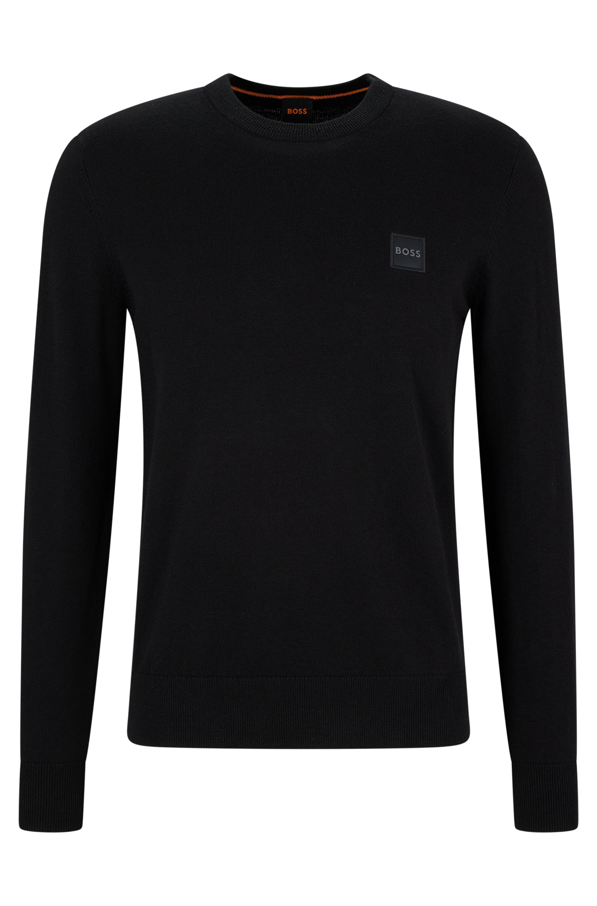 BOSS ORANGE Strickpullover »Kanovano«, mit Rundhalsausschnitt