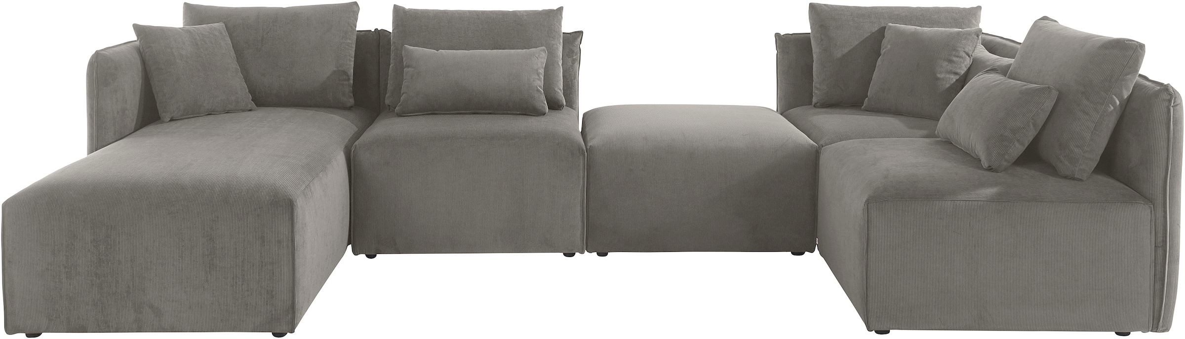 OTTO home Wohnlandschaft »Nöre U-Form« 5 Teile, in vielen Bezugsqualitäten günstig online kaufen