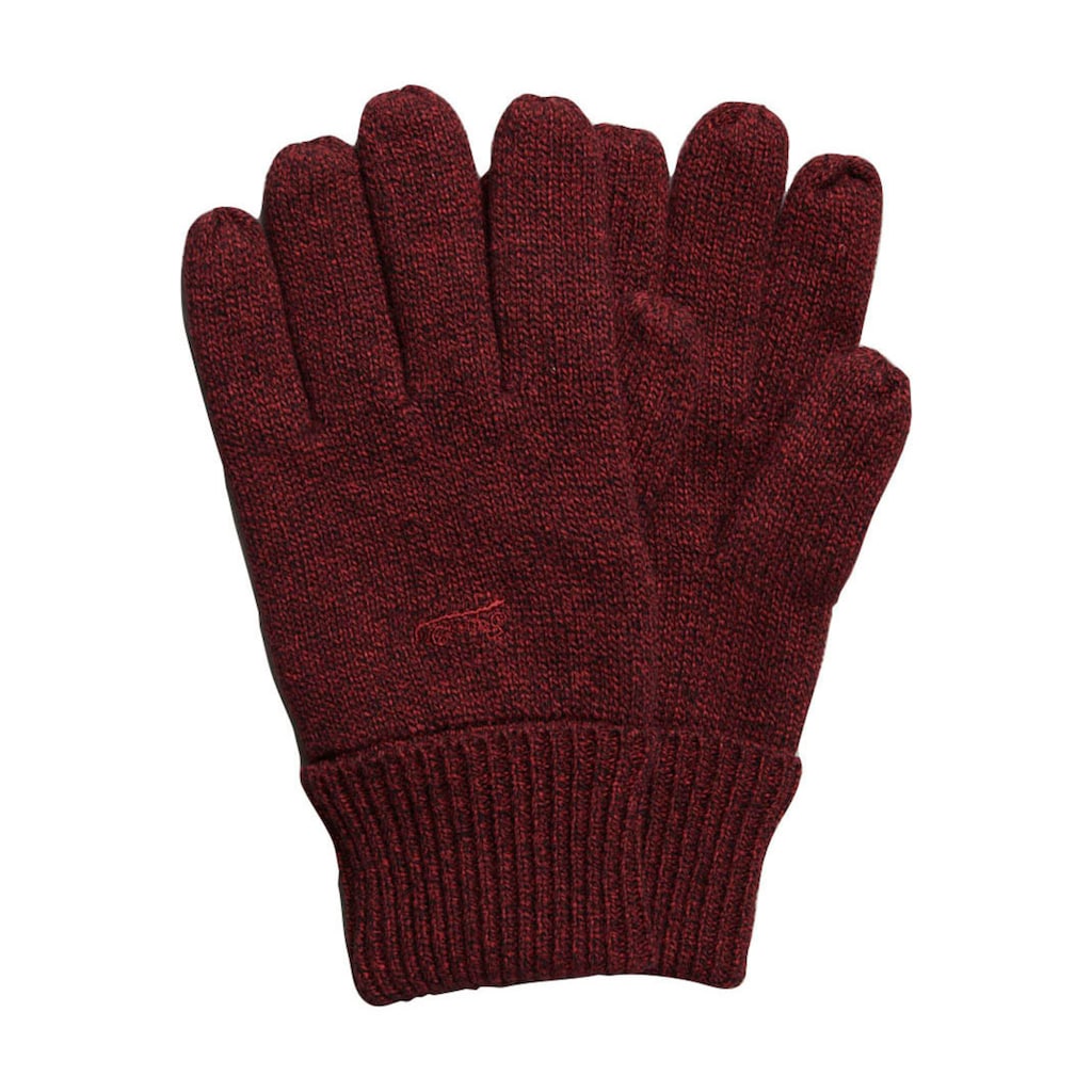 Superdry Strickhandschuhe »KNITTED LOGO GLOVES«