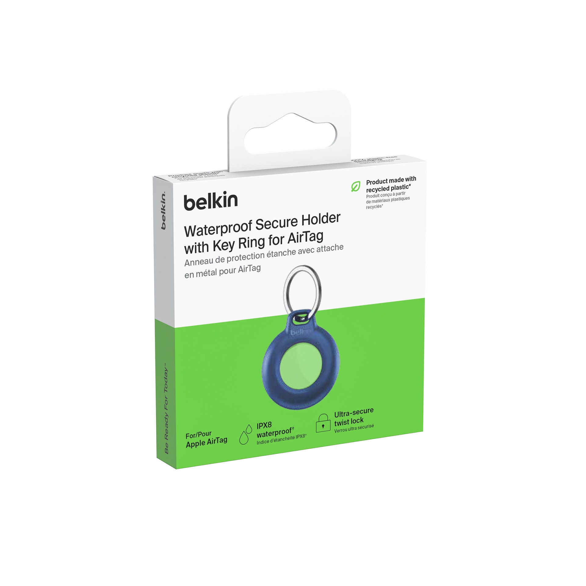 Belkin Schlüsselanhänger »Secure Holder 1er-Pack wasserfest für Apple AirTag«, (1 tlg.)