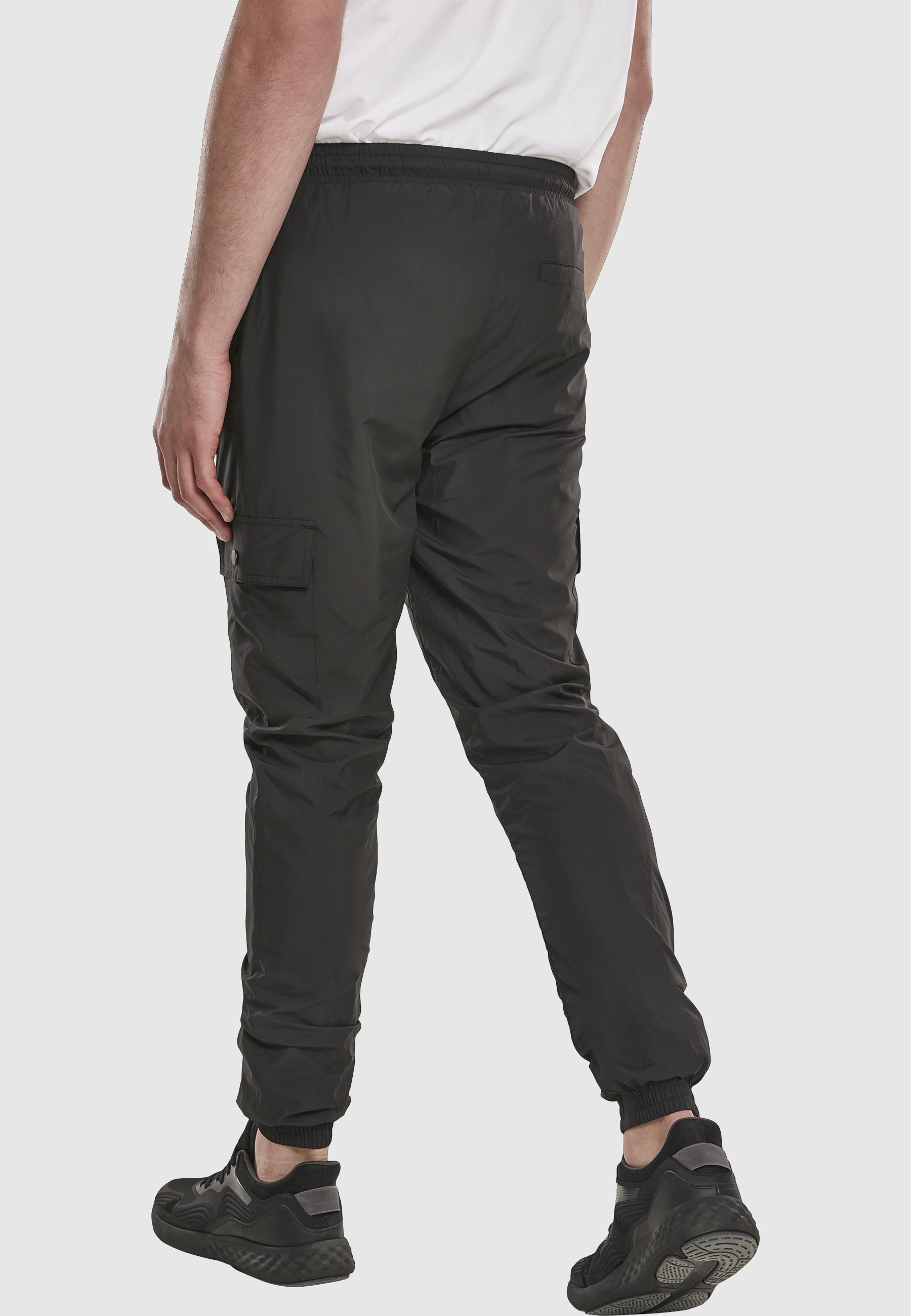 URBAN CLASSICS Stoffhose »Urban Classics Herren Cargo Nylon Track Pants«
