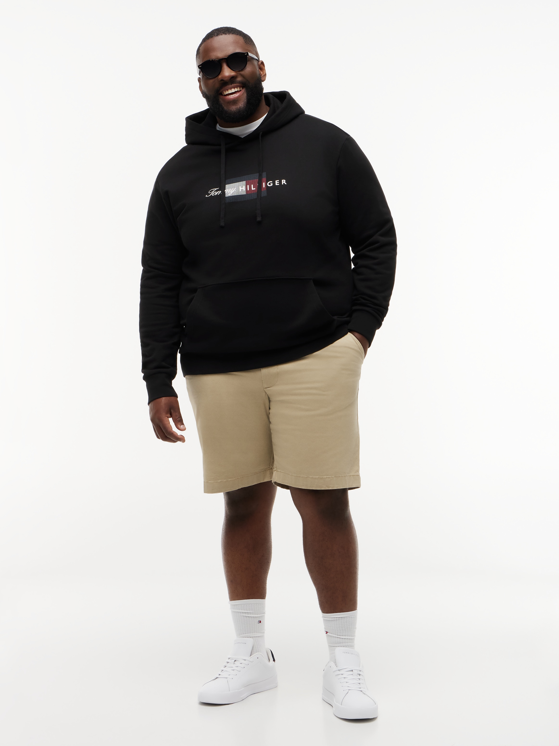 Tommy Hilfiger Big & Tall Hoodie »BT-SCRIPT FLAG«, Große Größen
