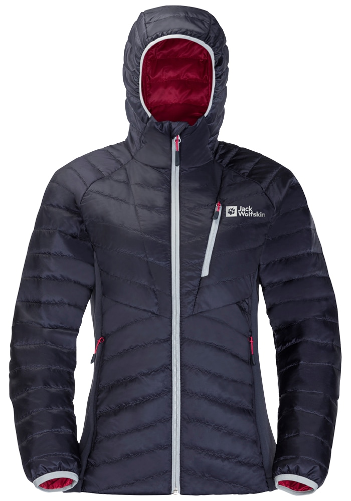 Jack Wolfskin Steppjacke »ROUTEBURN PRO INS JKT W«, mit Kapuze