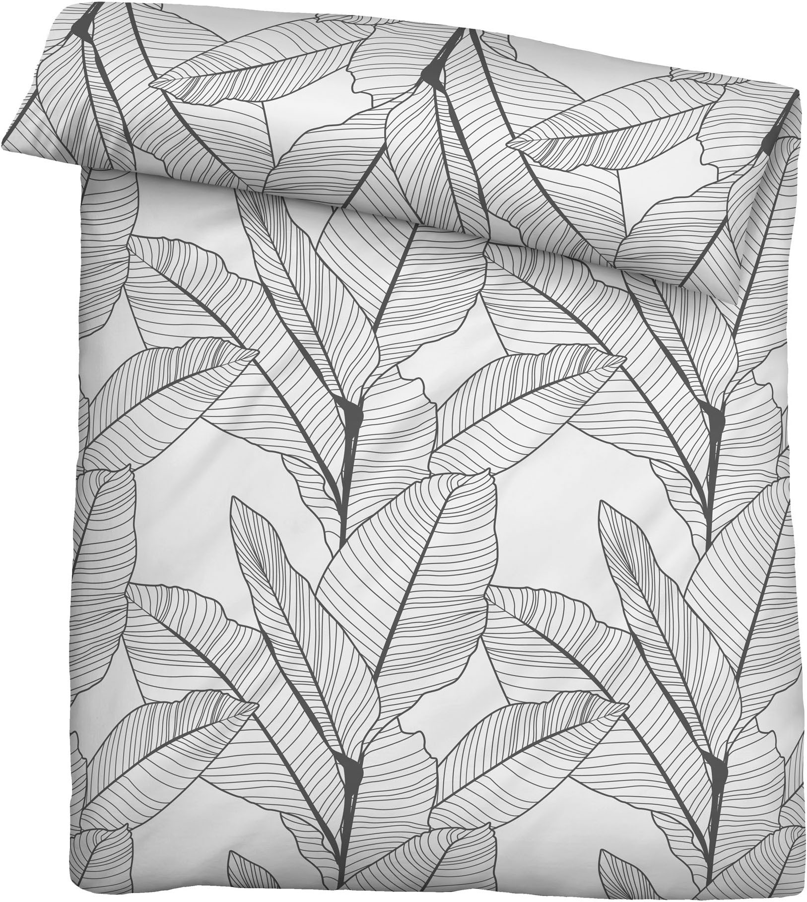 Castell - Markenbettwäsche Bettwäsche »260997« 2 Seersucker, bügelfrei, pflegeleicht, Reißverschluss, ganzjährig