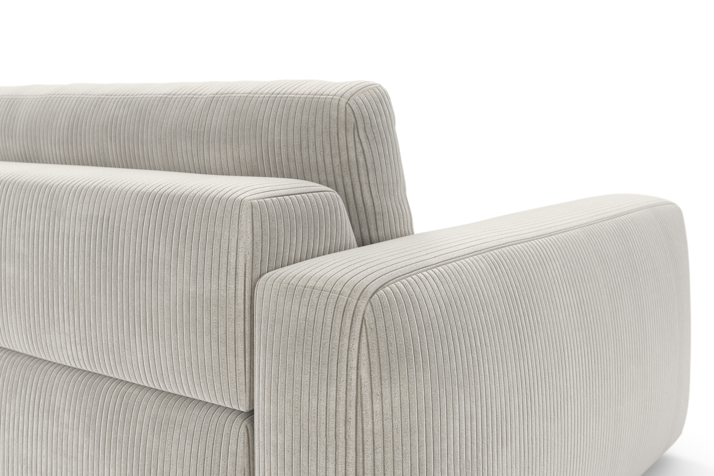 TRENDMANUFAKTUR Big-Sofa »Bourbon«, (2 St.), extra tiefe Sitzfläche, wahlweise mit Sitztiefenverstellung bestellbar