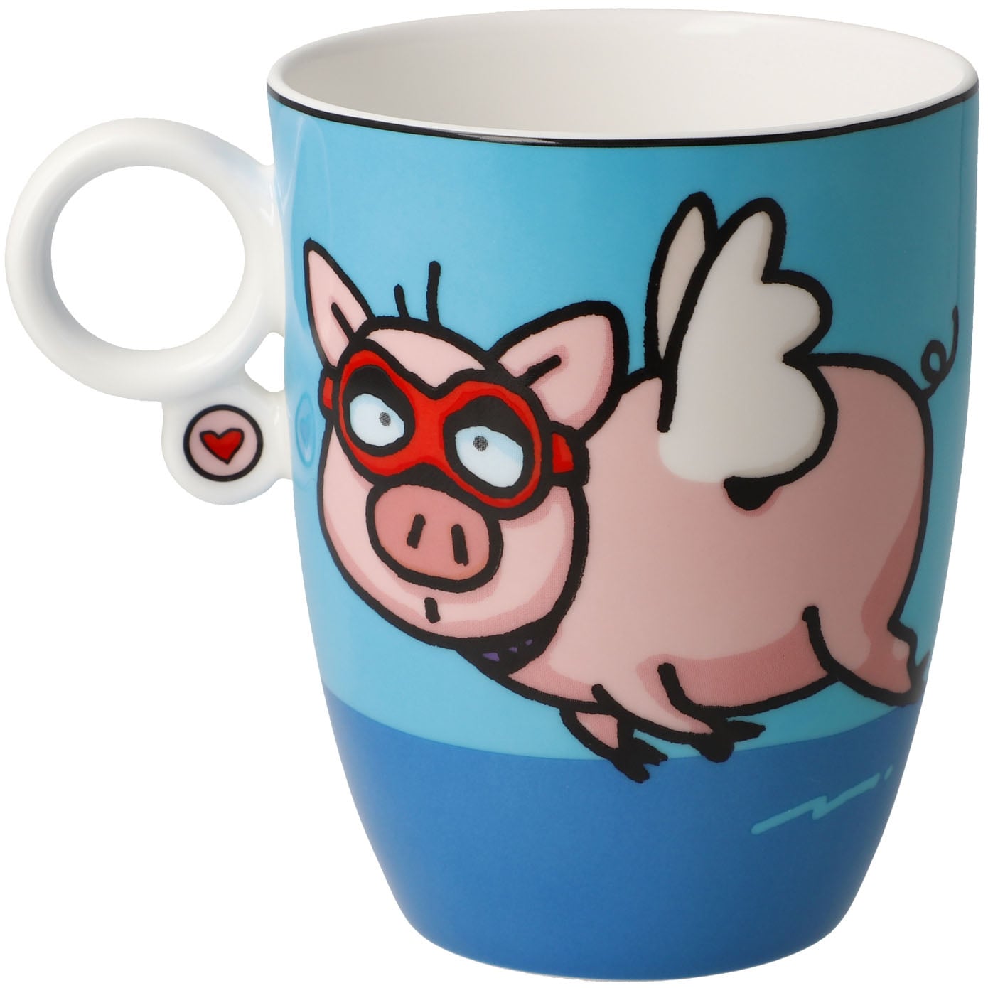 Goebel Tasse »Künstlertasse Ed Eck- When Pigs Fly«