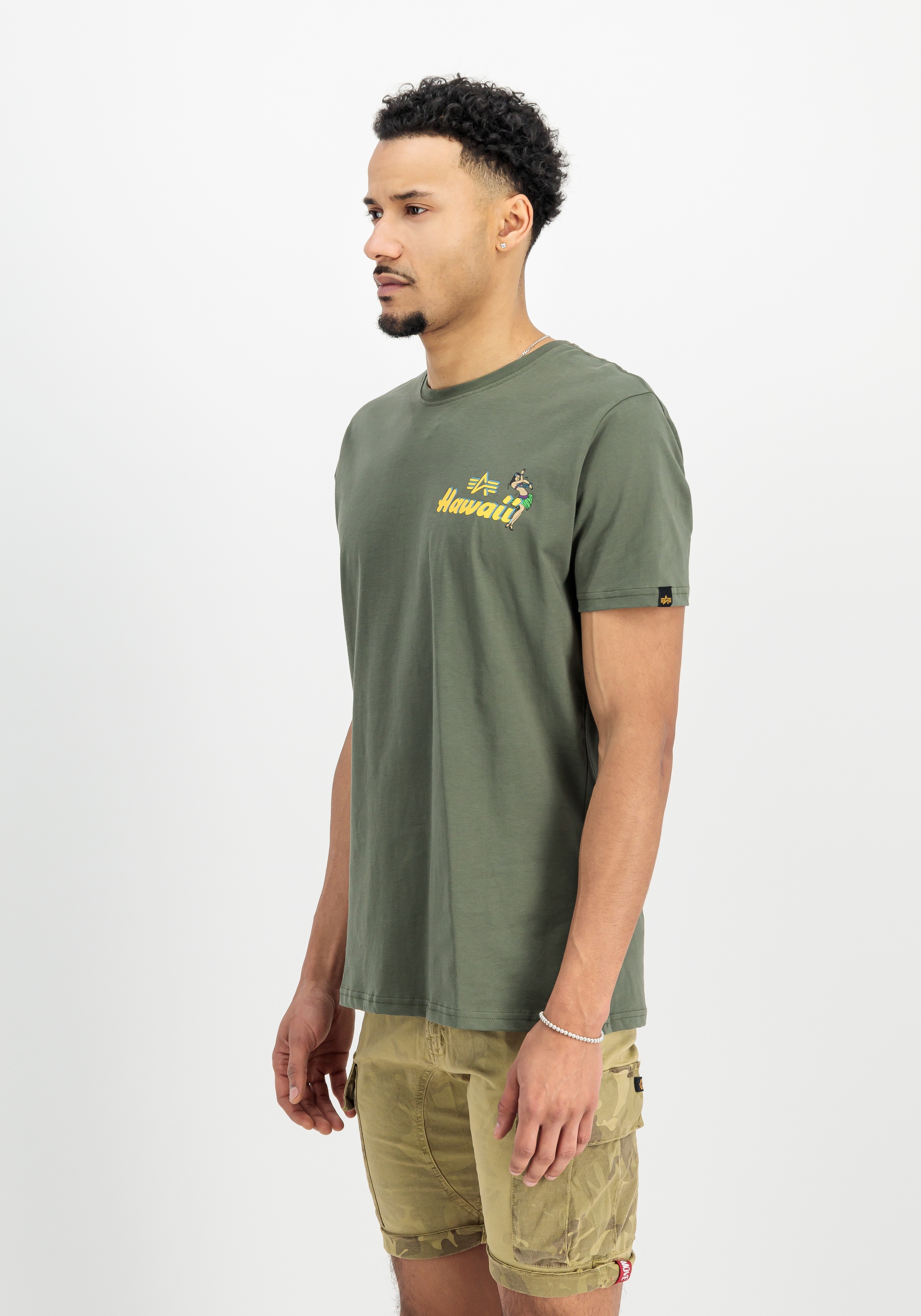 Alpha Industries T-Shirt »Alpha Industries Men - T-Shirts Pearl Harbor T Back Print«
