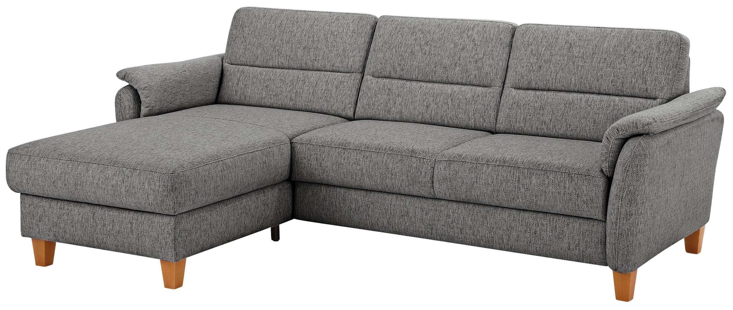 Home affaire Ecksofa »Palmera L-Form, B: 244 cm« optional Bettfunktion & Be günstig online kaufen