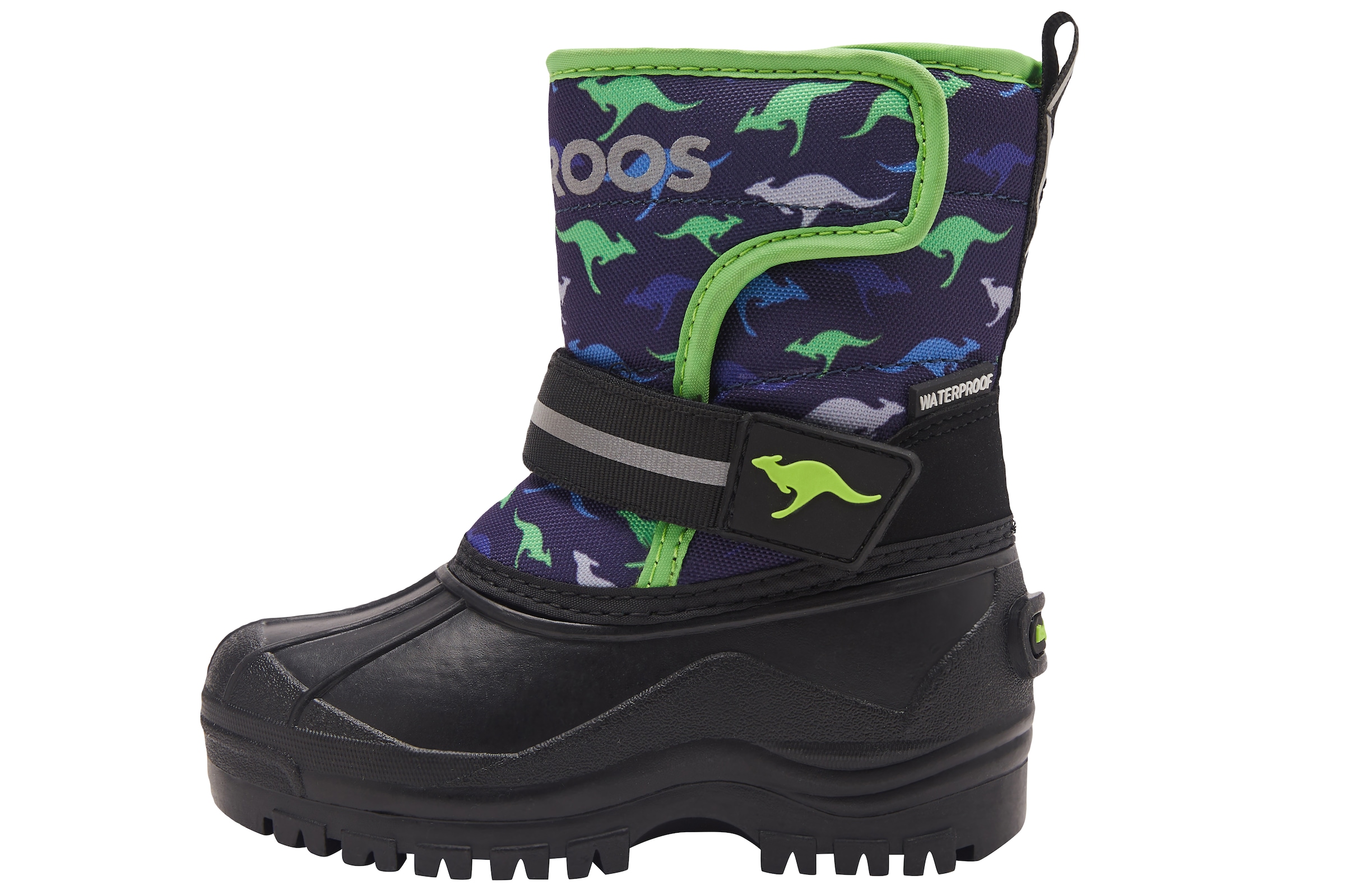 KangaROOS Winterstiefel »K-Shell II«, Snowboots, Winterboots, Winterschuhe, mit Klettverschluss