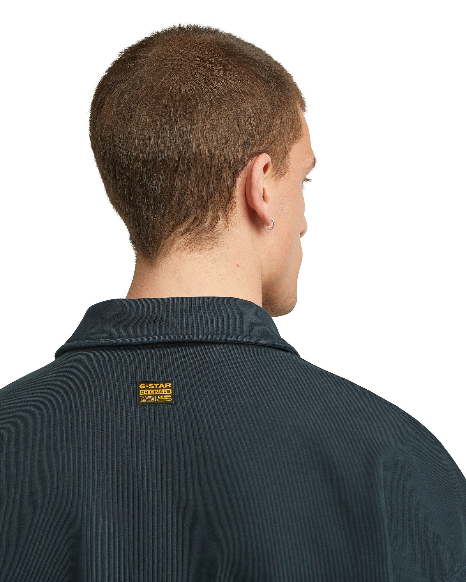 G-STAR Longpullover »Washed Fabric Mix Loose Sweatshirt«