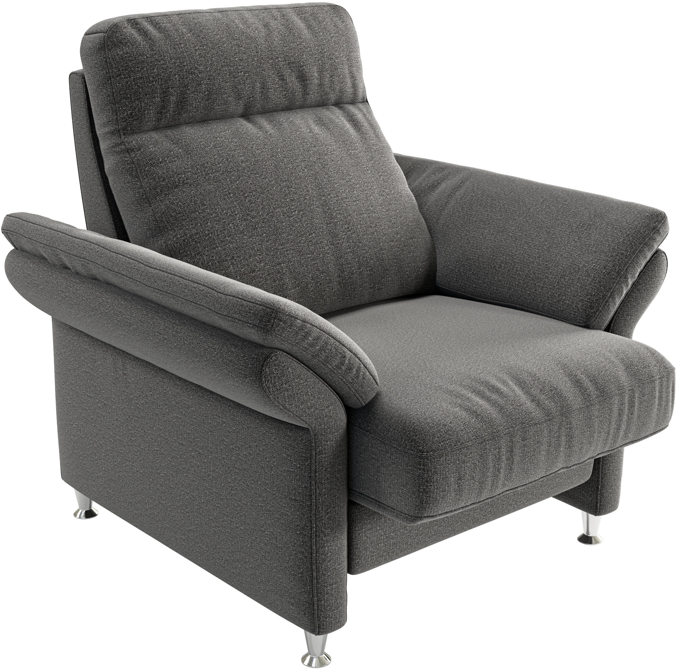 Home affaire Polstergarnitur »Mailand«, Set: 3-Sitzer, 2-Sitzer und Sessel, wahlweise mit Move-Funktion
