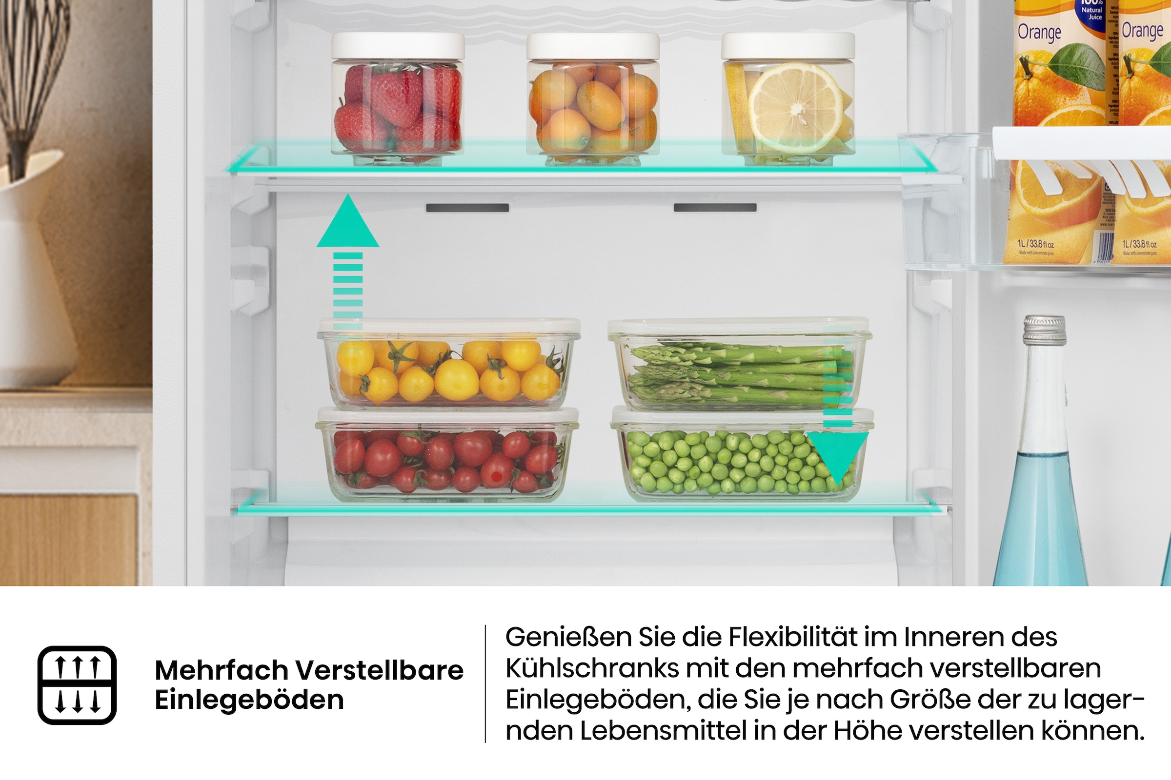 Hisense Kühlschrank »RL415N4AWC«, RL415N4AWC, 172 cm hoch, 59,5 cm breit, Inverter Kompressor