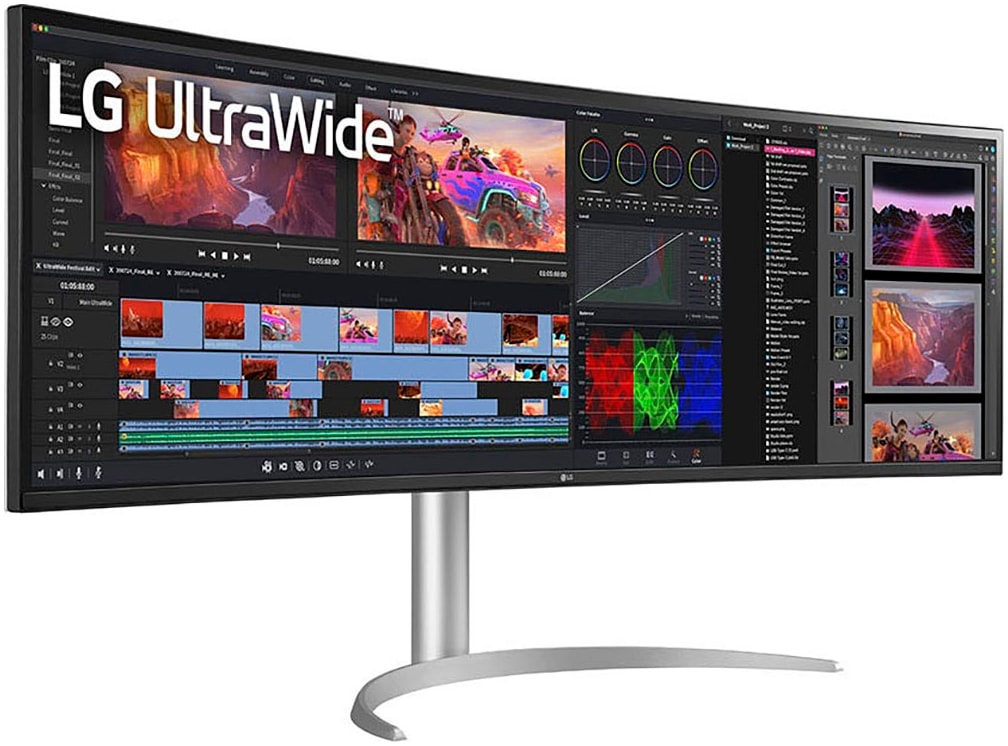 LG LCD-Monitor »49WQ95X«, 124 cm/49 Zoll, 5120 x 1440 px, 5 ms Reaktionszeit, 144 Hz