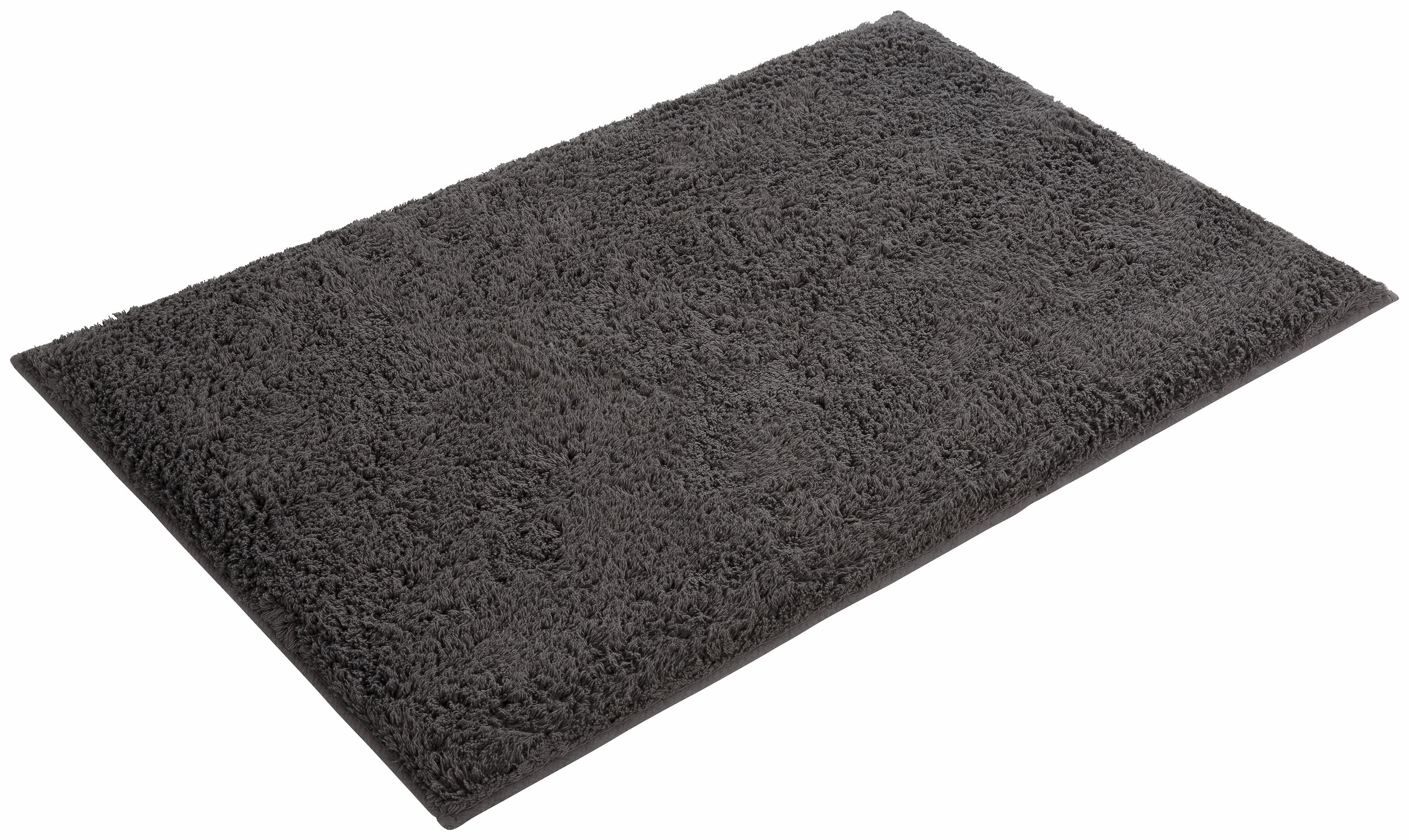 my home Badematte »Maren, Badvorleger, Badezimmer Teppich«, rutschhemmend beschichtet, fußbodenheizungsgeeignet, Bio-Baumwolle, Badteppich, Badematten auch als 3 teiliges Set