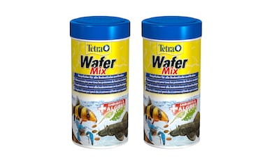 Tetra Fischfutter »Wafer Mix«, (2), Flockenfutter 2x250 ml kaufen