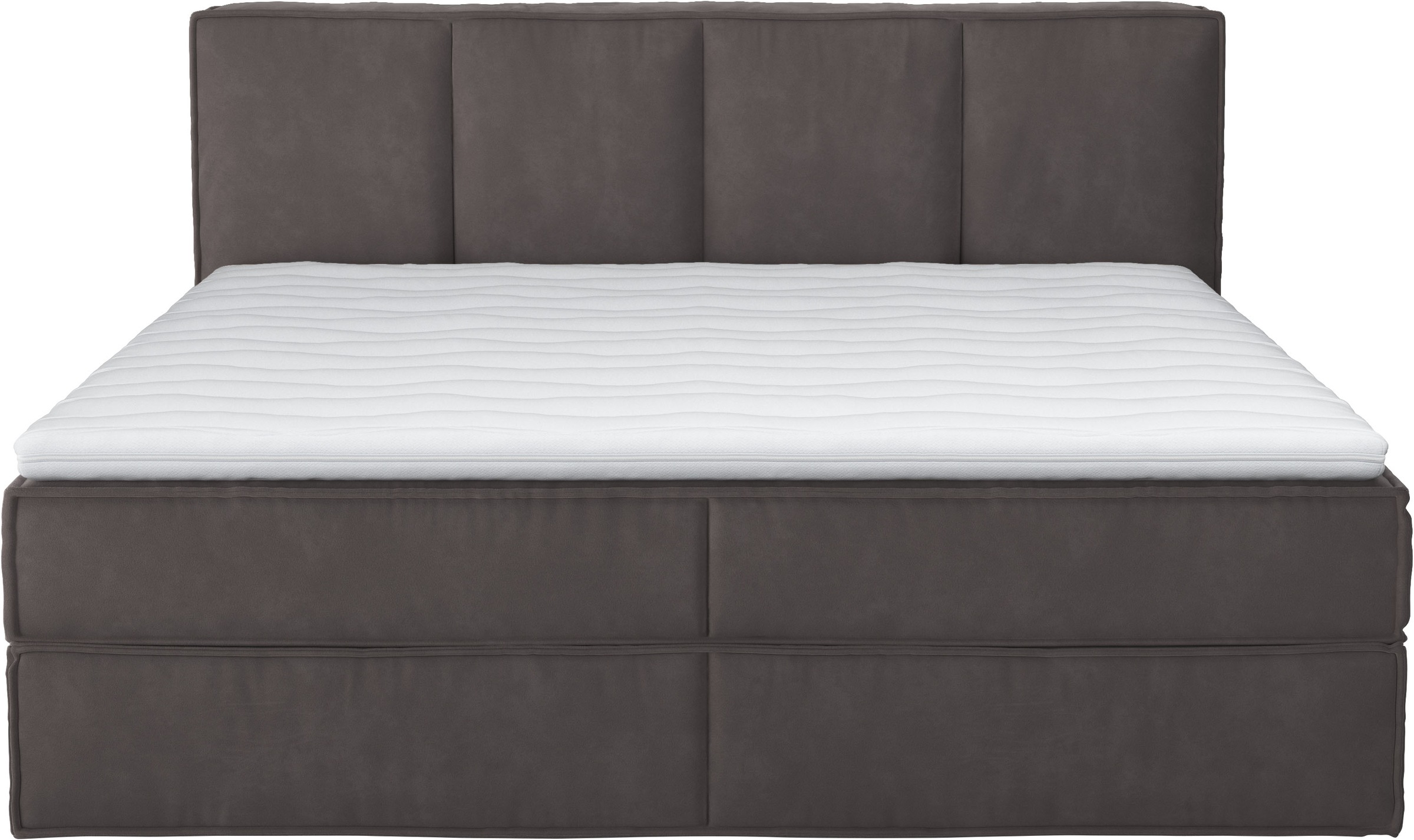 LeGer Home by Lena Gercke Boxspringbett »Addyson«, (Härtegrade H2, H3 und H4 wählbar), Boxspringbett inkl. Topper, 2 Matratzen