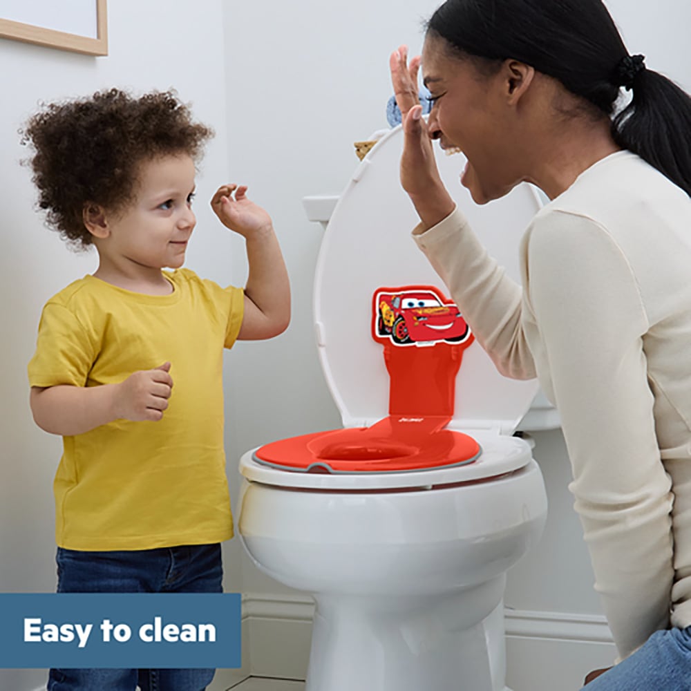 Bright Starts Toilettentrainer »Disney Baby Flip & Sit Toilettensitz - Cars«