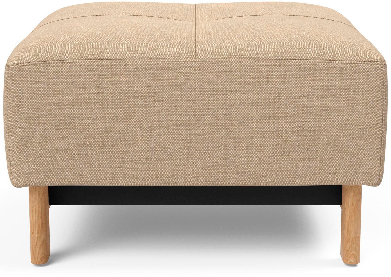 INNOVATION LIVING ™ Polsterhocker, Pocket Spring Komfort, minimale Belastung für die Umwelt