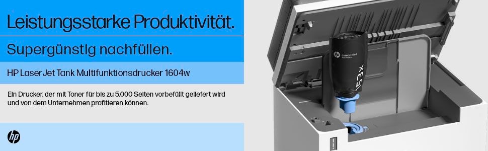 HP Laserdrucker »LaserJet Tank MFP 1604W Printer«