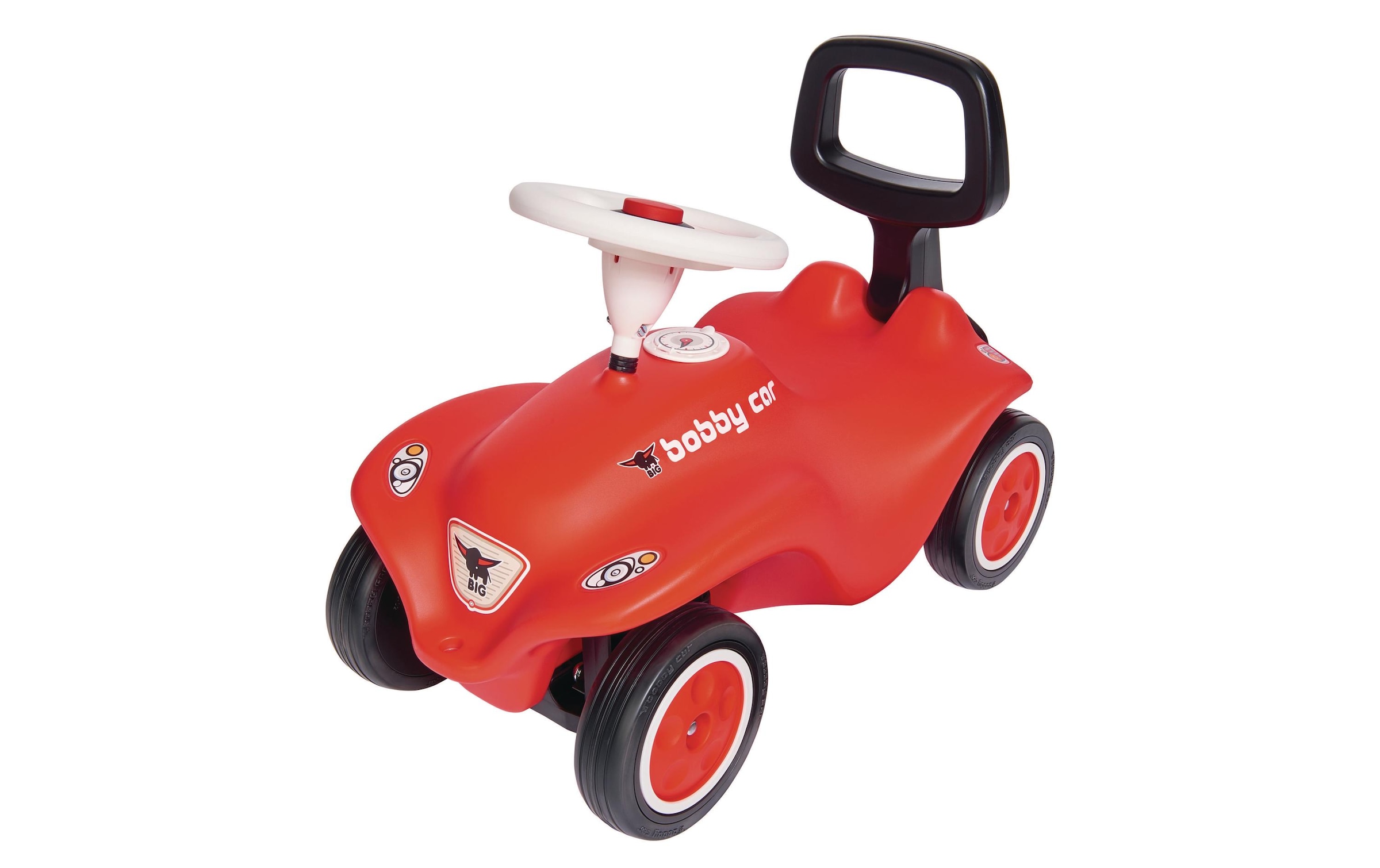 BIG Kinderfahrzeug Lauflernhilfe »BIG Bobby Car Walker 2in1 Zubehör« 2in1 Rückenlehne und Lauflernhilfe