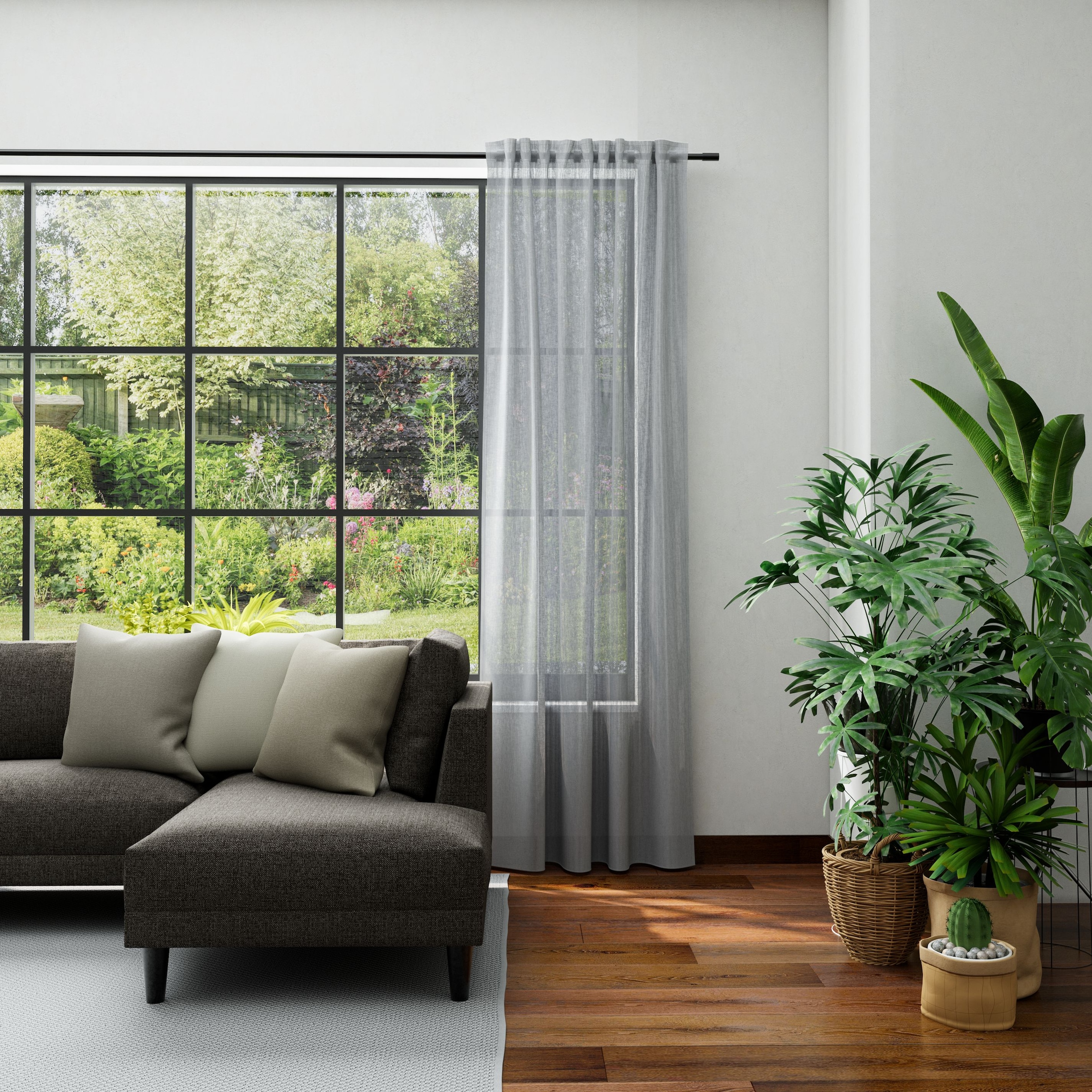 Neutex for you! Vorhang »LUCIA« Multifunktionsband 1 Stk. tlg. Criss-cross günstig online kaufen