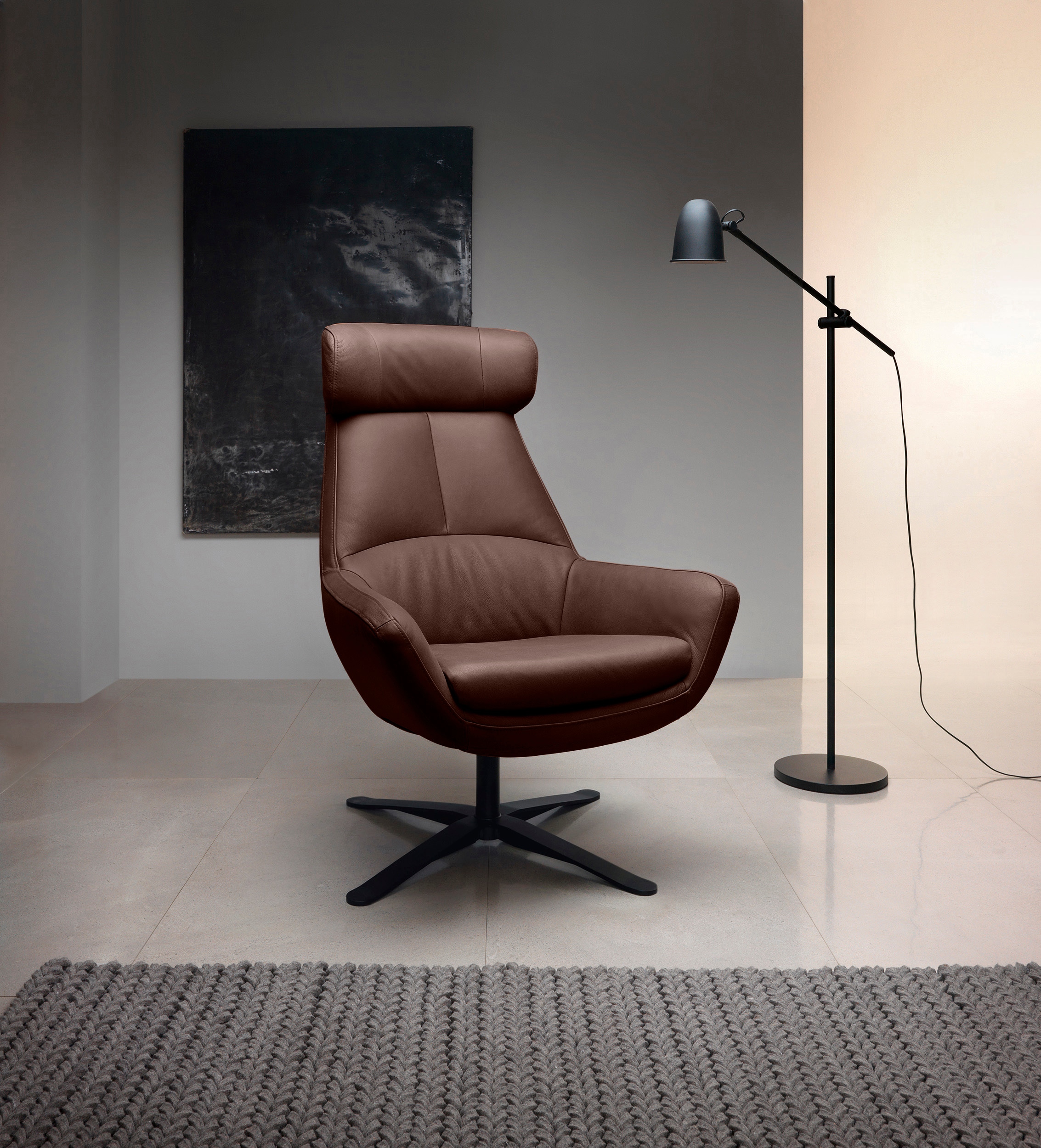 BETYPE Drehsessel »Be Organic High Back, Loungesessel, Hochlehnsessel«, in günstig online kaufen