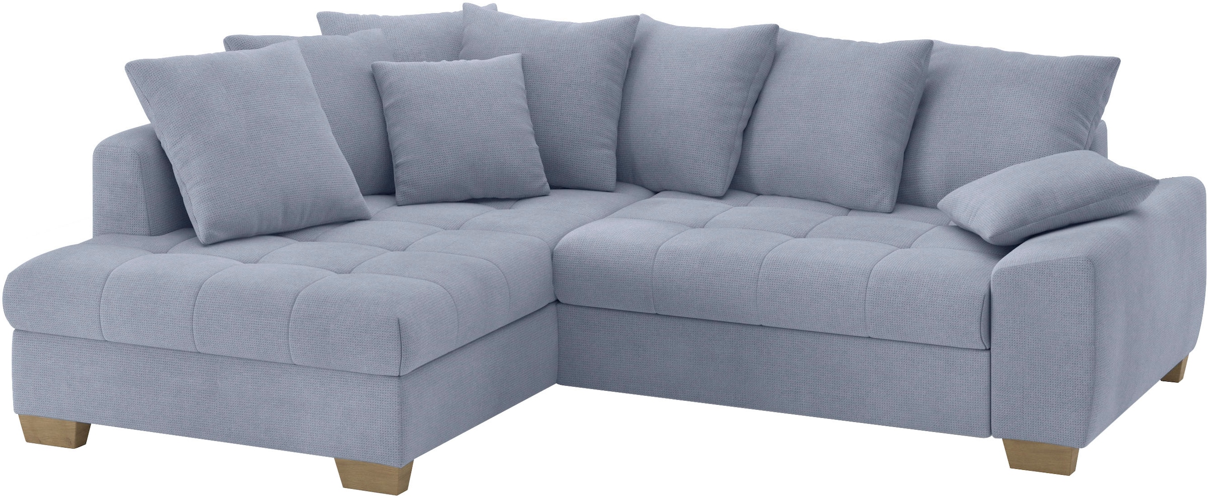 Mr. Couch Ecksofa »Nikita II, L-Form«, Wahlweise mit Bettfunktion, Bettkast günstig online kaufen
