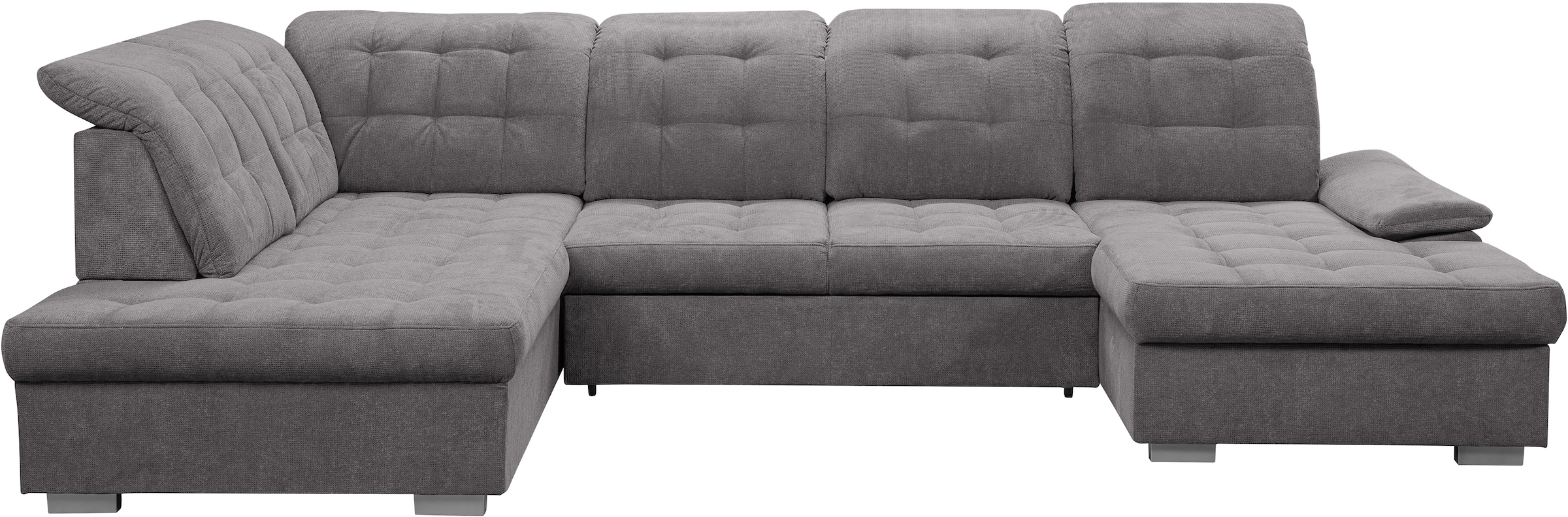 WERK2 Wohnlandschaft »Kordula-New Multifunktion Couch, Breite 332cm, U-Form günstig online kaufen