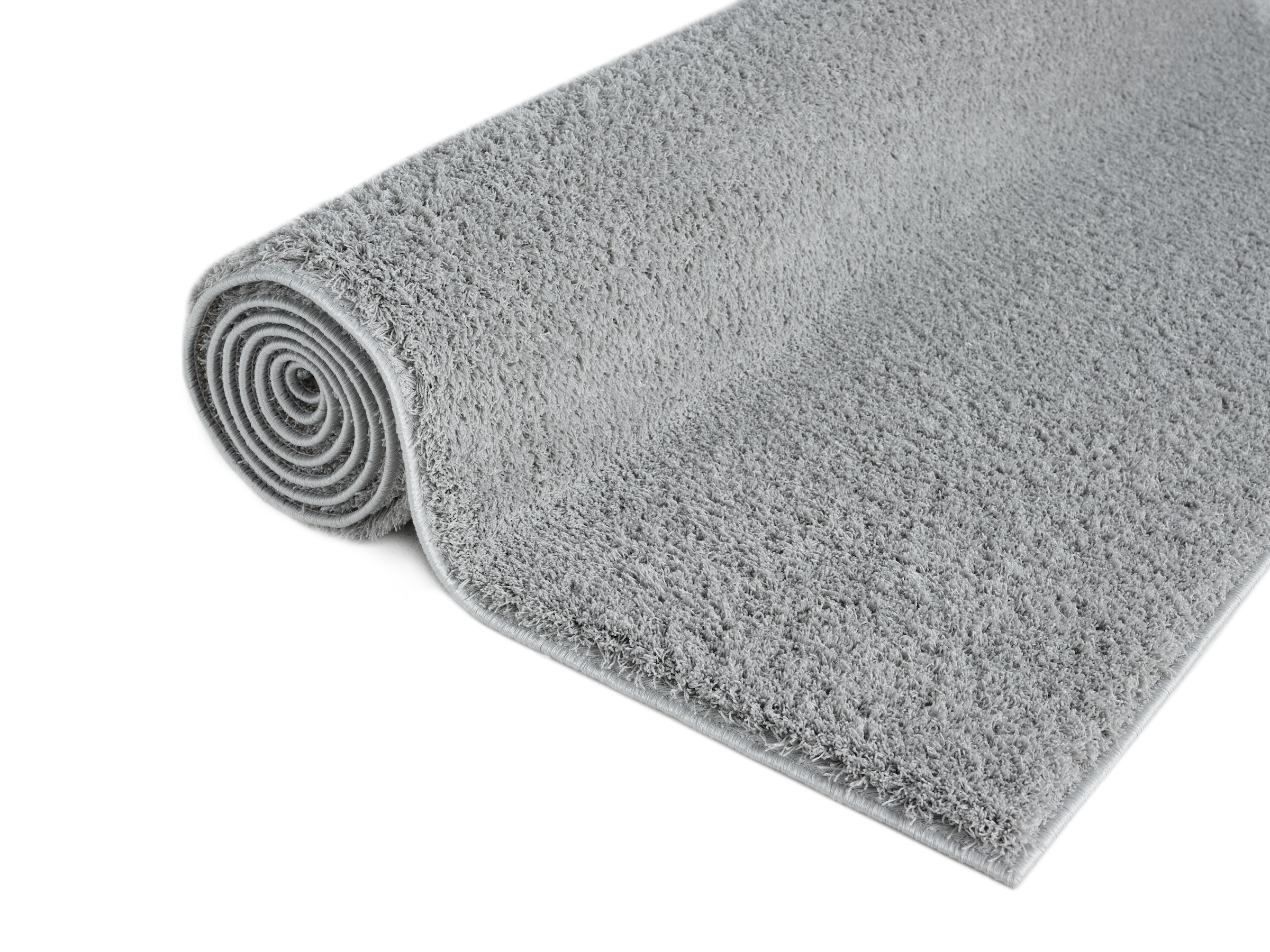 OTTO home Hochflor-Teppich »Lilari«, rechteckig, 30 mm Höhe, Uni Farben, besonders weich und kuschelig, Wohnzimmer, Schlafzimmer