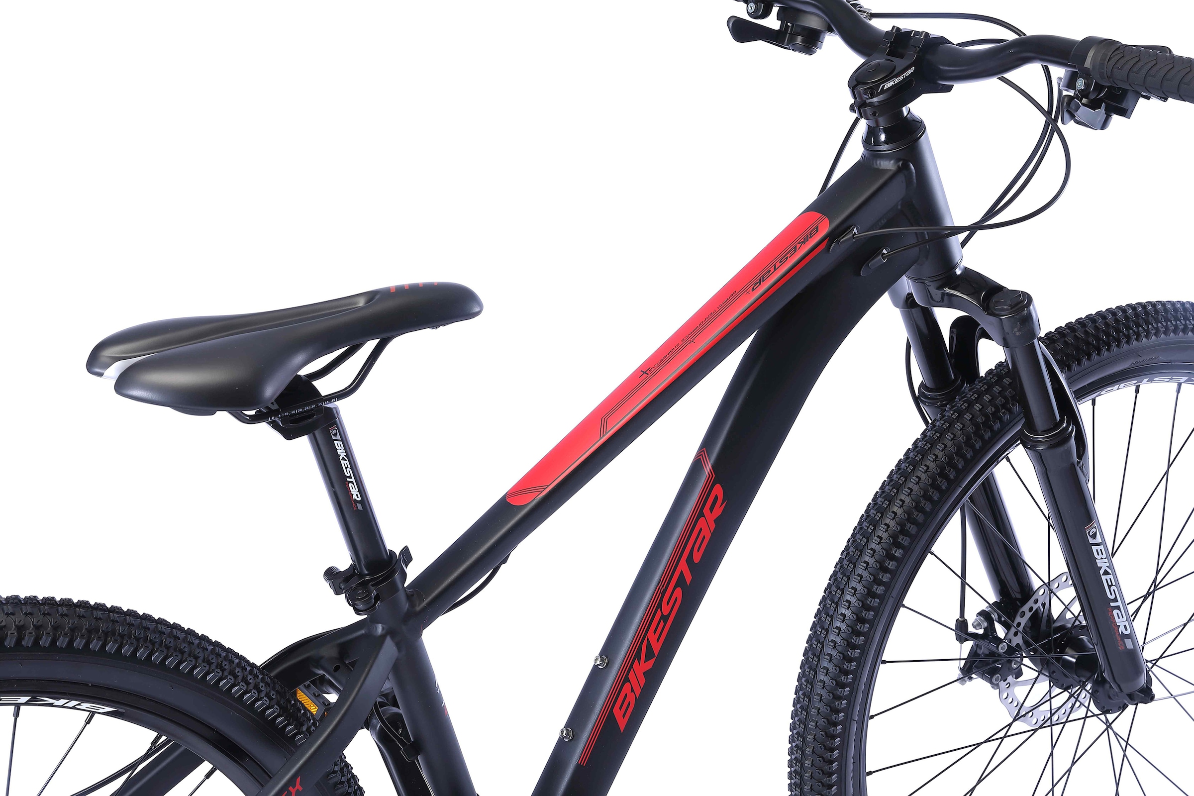 Bikestar Mountainbike, 21 Gang, Shimano, RD-TY300 Schaltwerk, Kettenschaltung, für Damen und Herren, Kettenschaltung