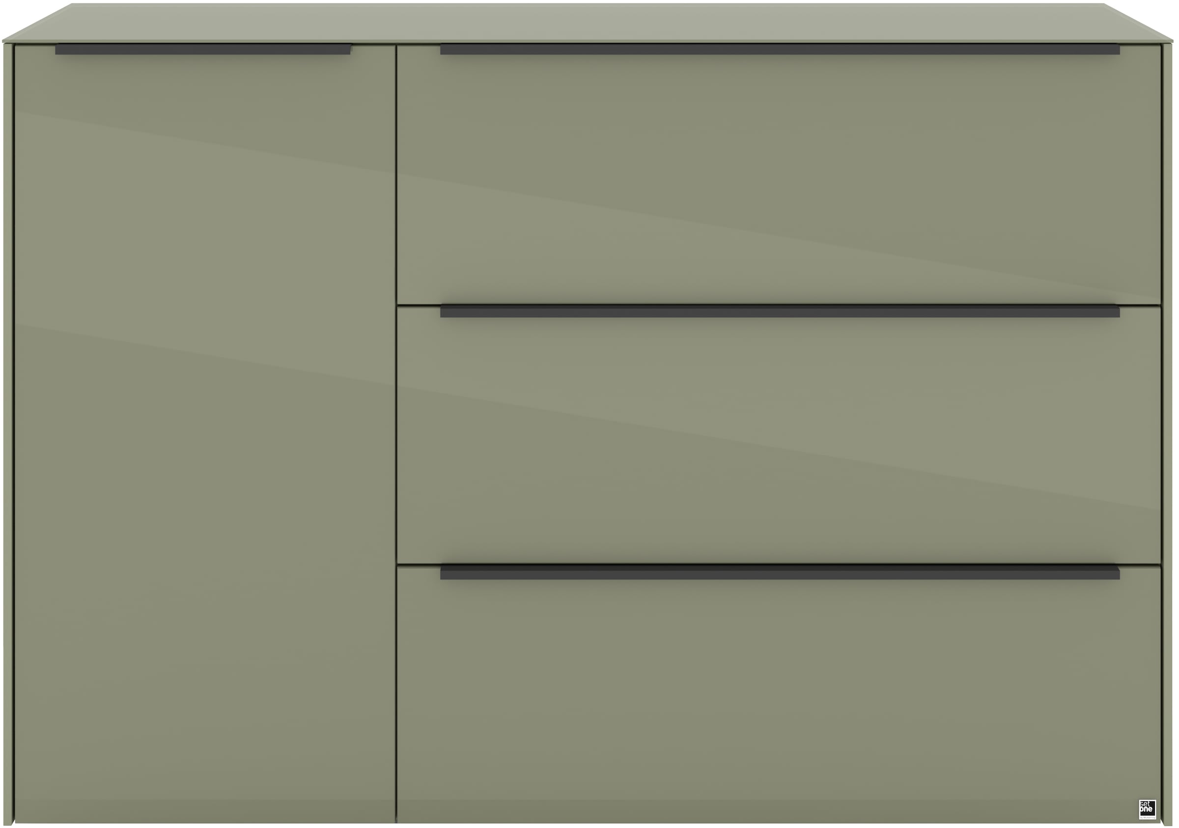 set one by Musterring Sideboard »reno-Dielen« 1 Stk. tlg. Mit Gleitern und in verschiedenen Farben erhältlich