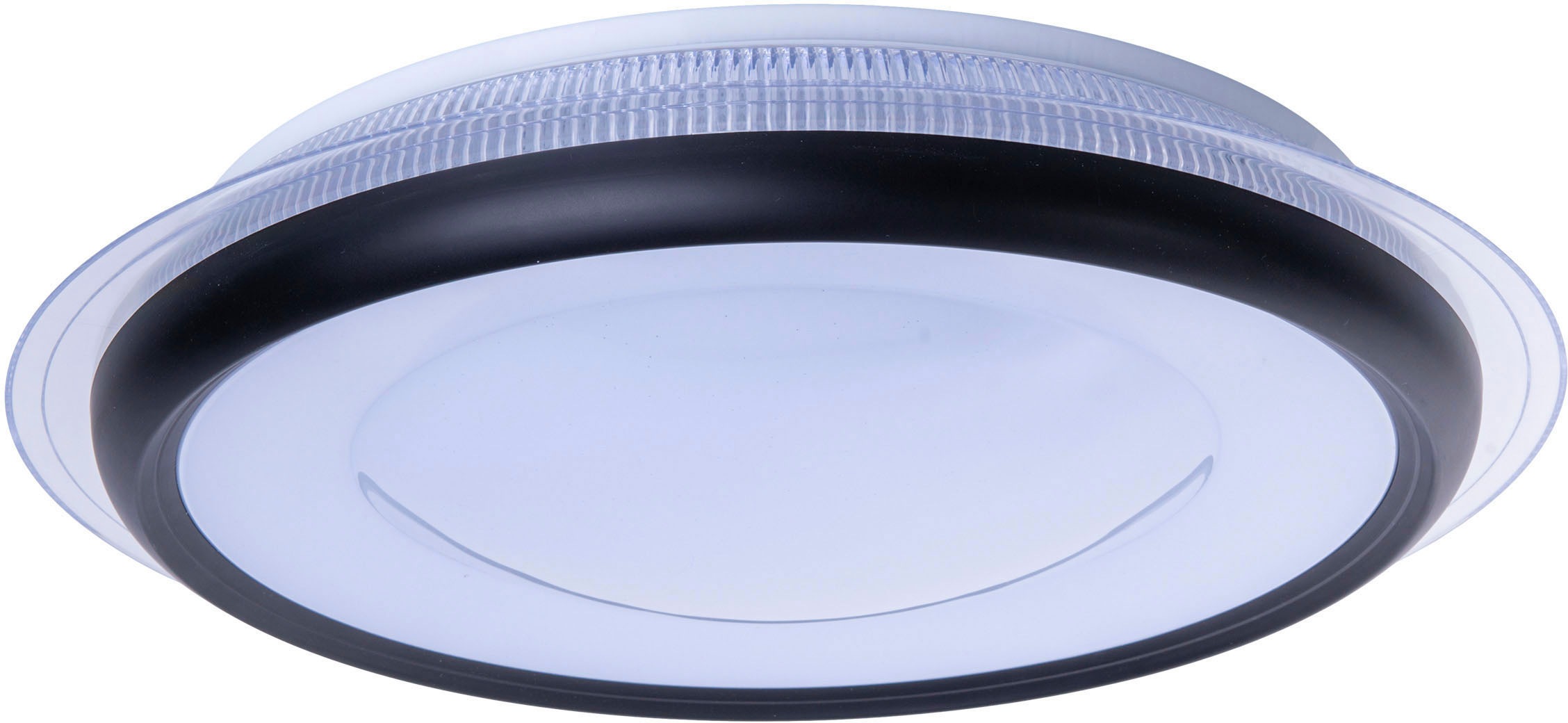 näve LED Deckenleuchte »Canna«, 1 flammig, inkl.CCT- / RGB Farbwechsler, Infrarot Fernbedienung, dimmbar, d:45cm