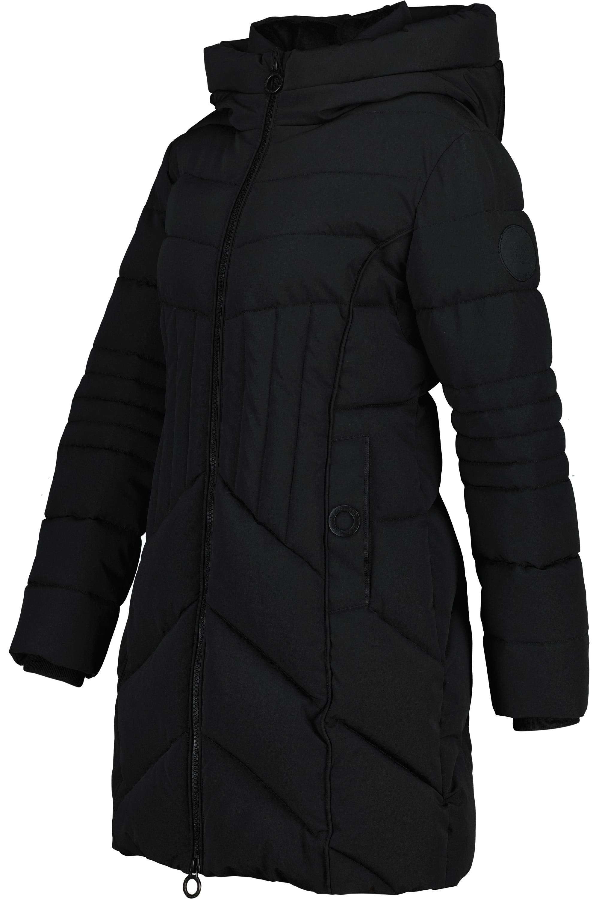 Alife & Kickin Winterjacke »Damen PriscillaAK A«, mit Kapuze, Gefütterter kurzer Mantel mit figurbetonter Passform und 2-Wege-Zip