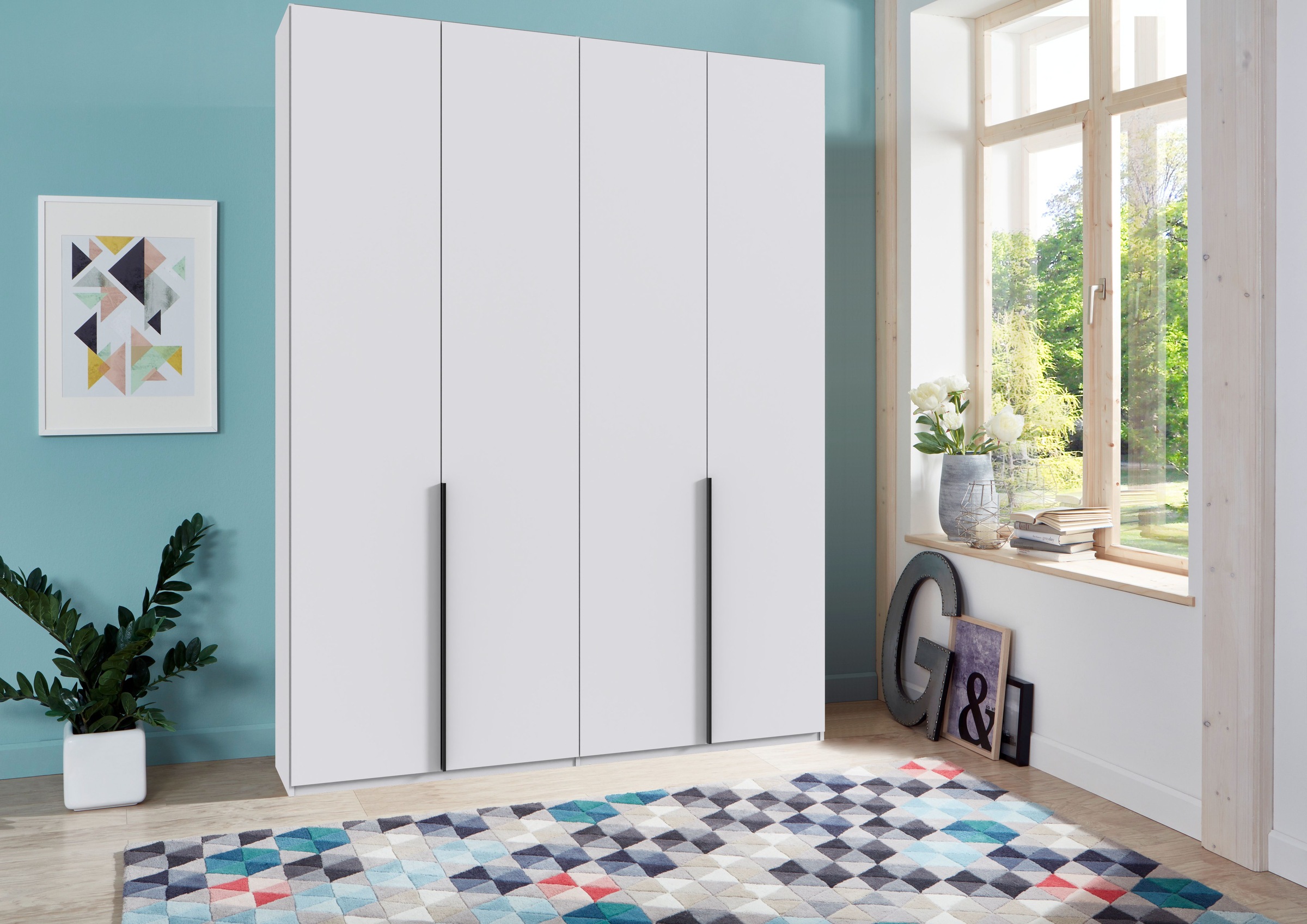 Wimex Kleiderschrank »Mugano,in 5 Breiten,2 Höhen,2 Tiefen, viele Farben, M günstig online kaufen