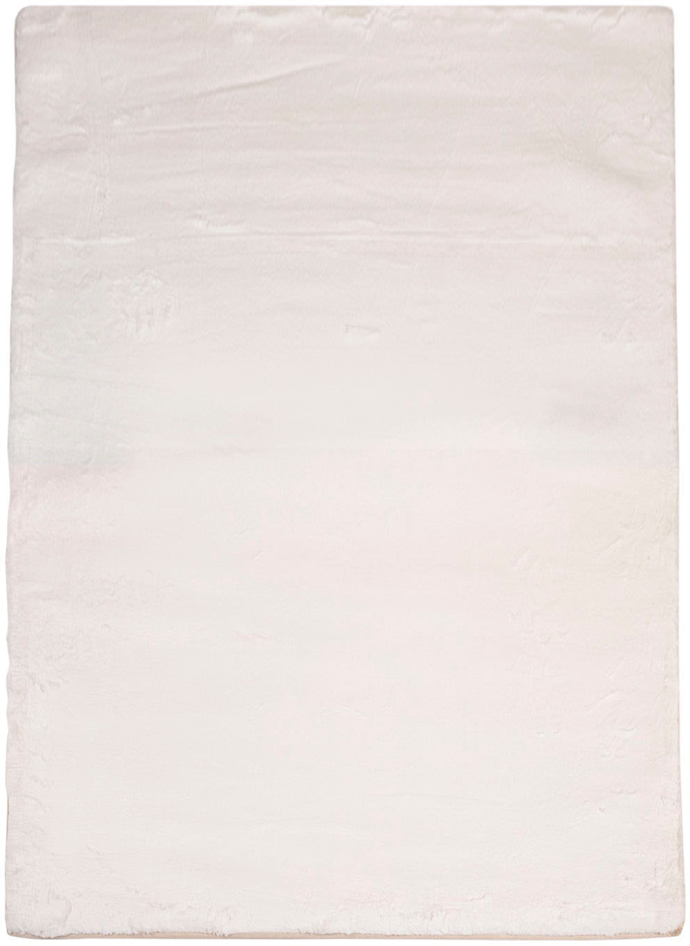 Carpet City Hochflor-Teppich »TOPIA 400«, rechteckig, 21 mm Höhe, Kunstfell-Teppich mit Kaninchenfell-Optik, Haptik, Schlafzimmer