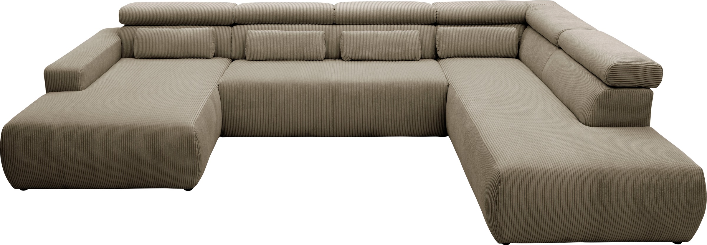 DOMO collection Wohnlandschaft "Brandon, belastbar bis 140kg/ Sitz, B/T: 35 günstig online kaufen