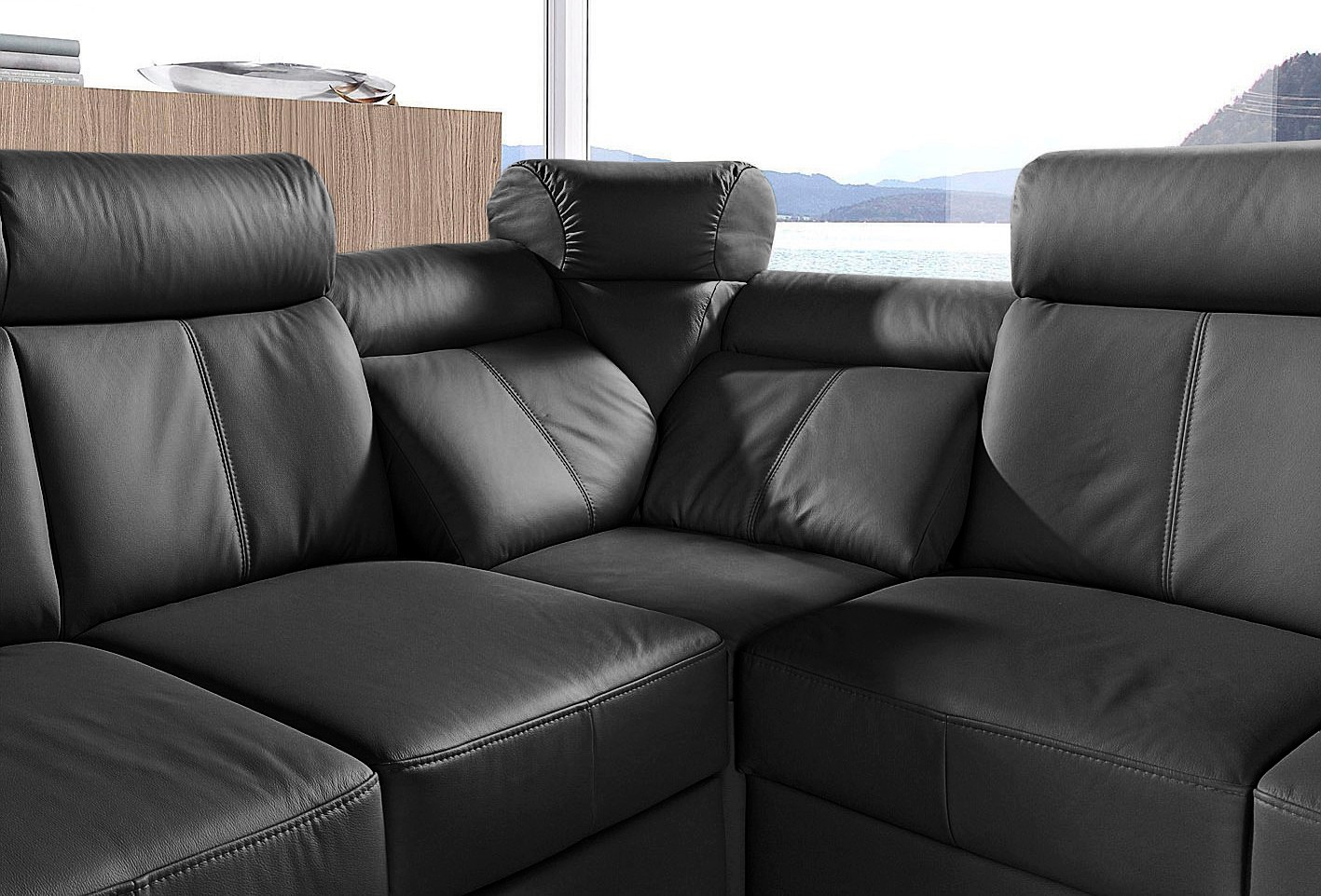 sit&more Wohnlandschaft »Basel U-Form«, wahlweise mit Relaxfunktion