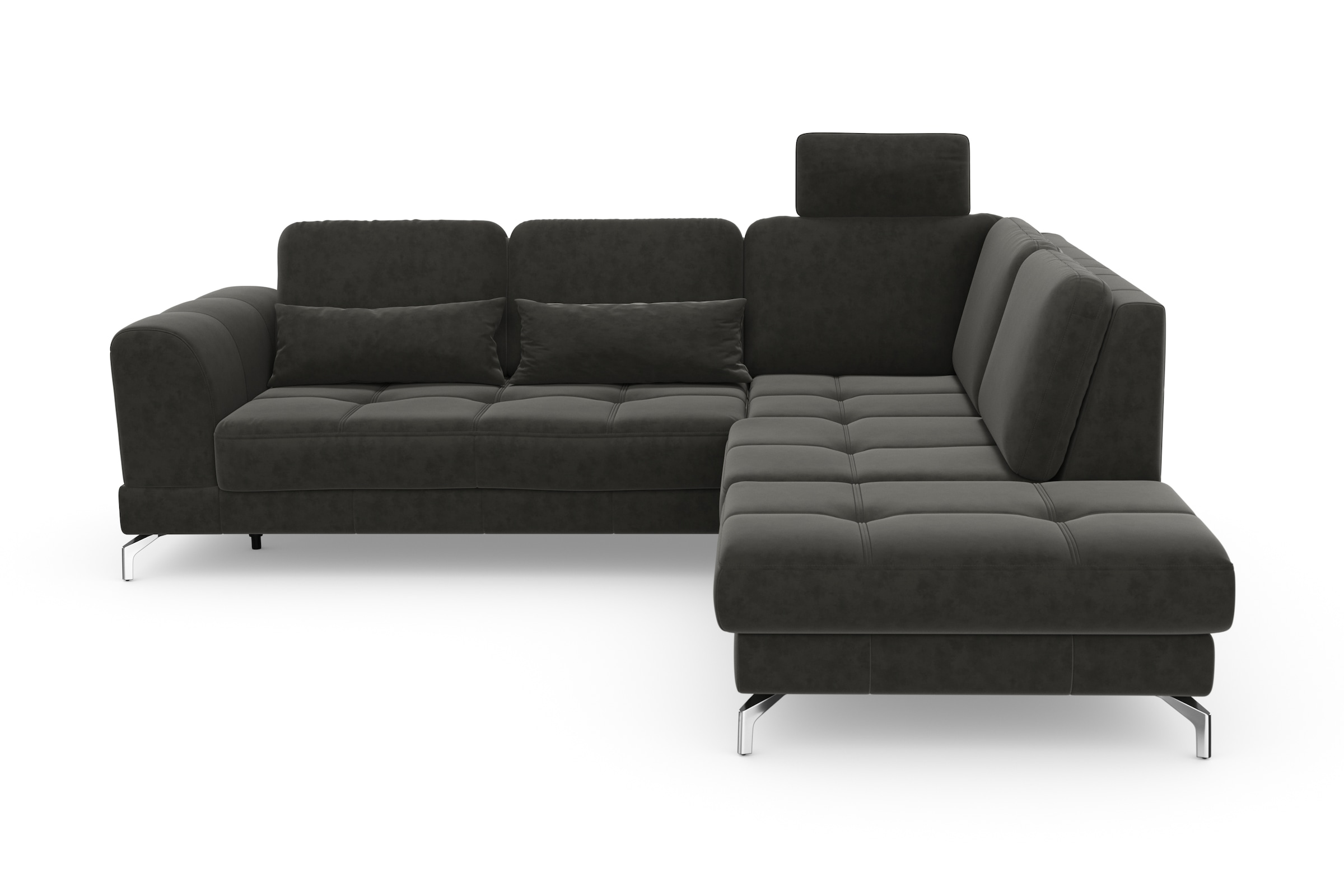 sit&more Ecksofa "Bendigo L-Form", inklusive Sitztiefenverstellung, Bodenfr günstig online kaufen