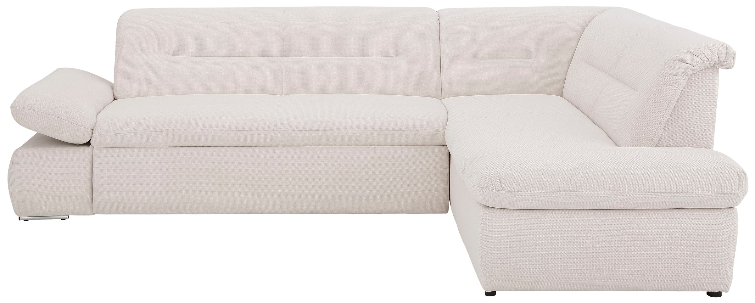 INOSIGN Ecksofa »Avesa L-Form«, Wahlweise mit Arm- und Bettfunktion, B/T/H: 275/211/80 cm