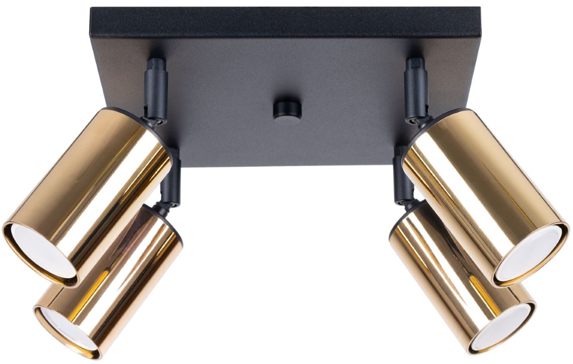SOLLUX lighting Deckenleuchte »Plafond WINX 4«, für Leuchtmittel 4 x GU10 günstig online kaufen