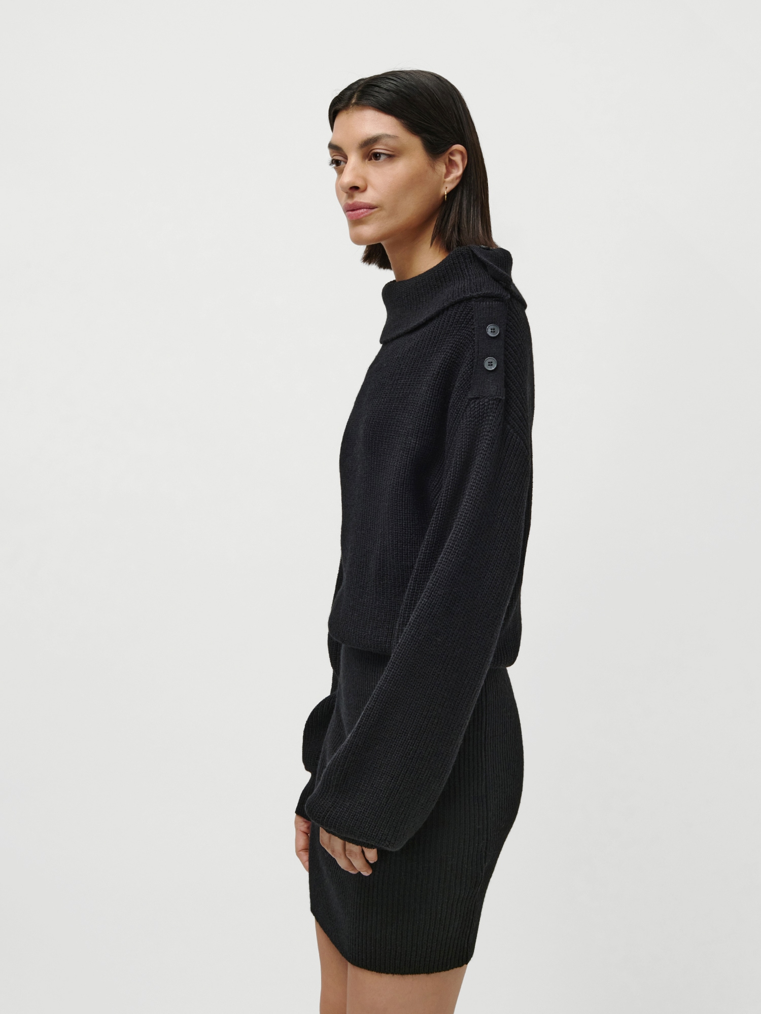 LeGer Minikleid »Cara, LeGer by Lena Gercke« Ohne Tasche Strickkleid, normale Passform