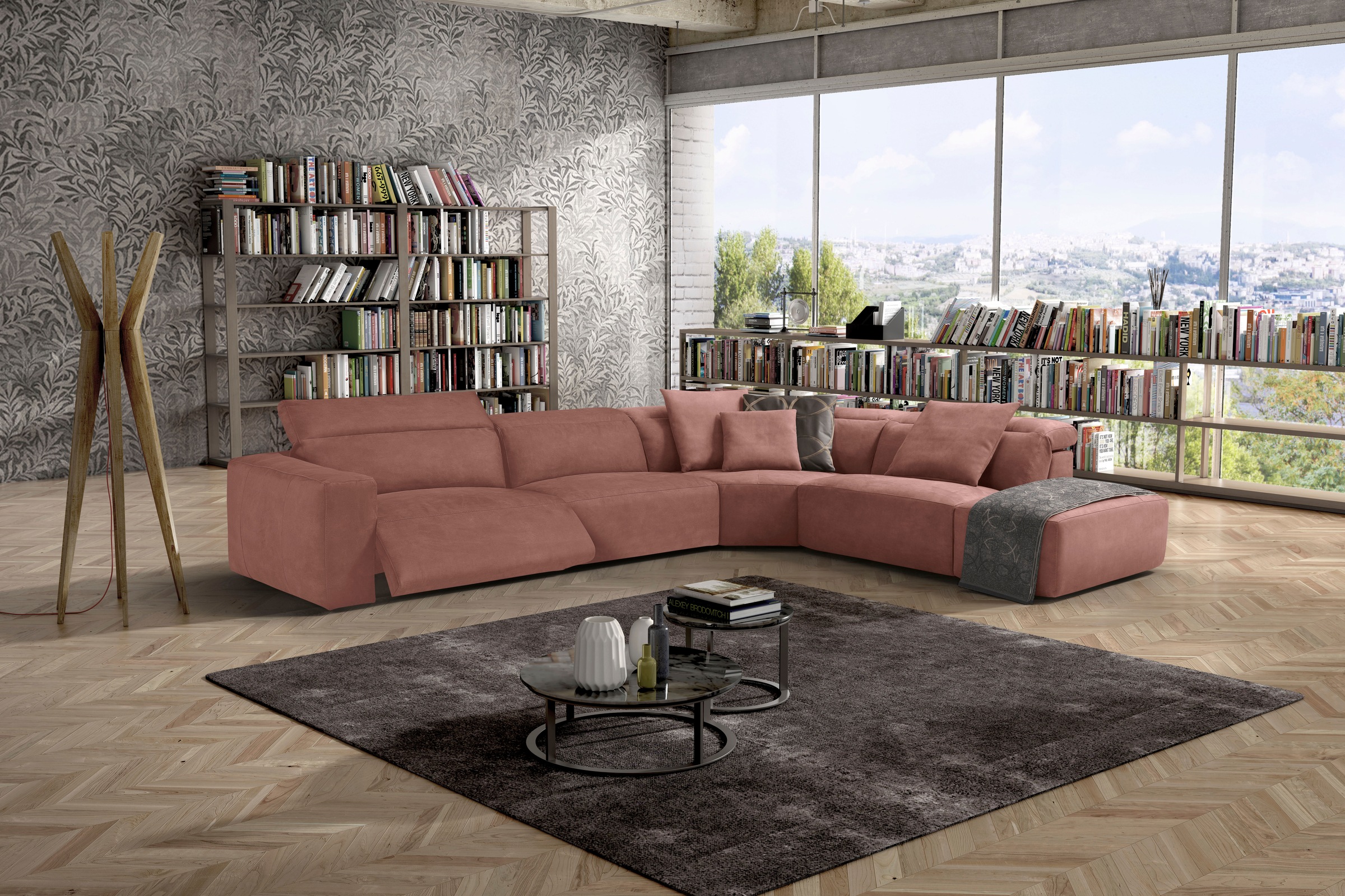 Egoitaliano Ecksofa »Beverly, extravangantes Designsofa mit erstklassigem S günstig online kaufen
