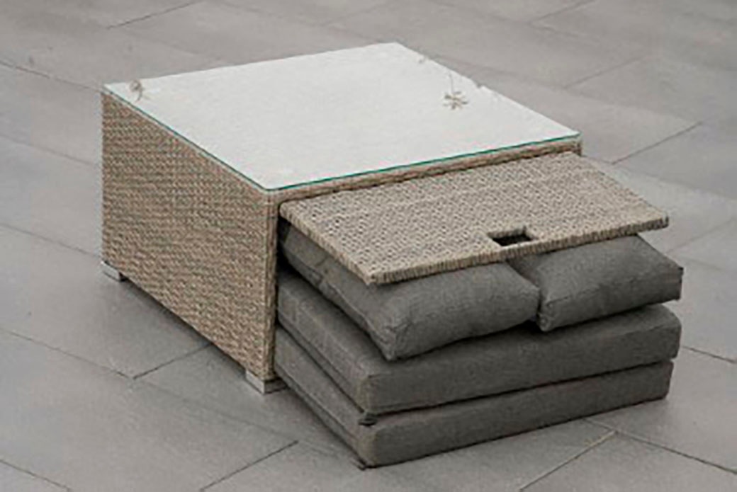 MERXX Gartenlounge-Set »Rivello«, (23 tlg.), inkl. Auflagen, Aufstellmaß BxTxH: 225x225x63 cm