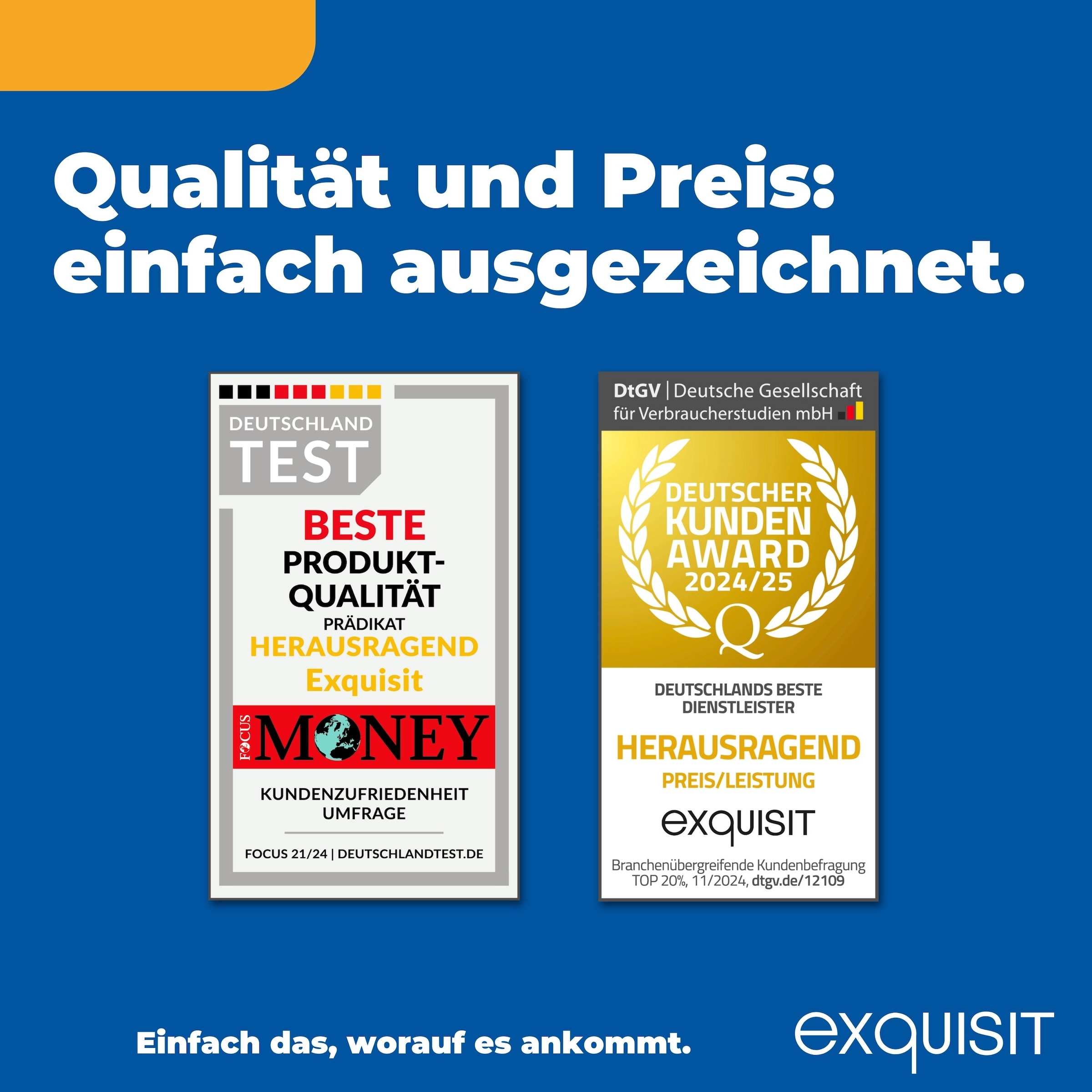 exquisit Kühl-/Gefrierkombination »KGC265-70-040D weiss«