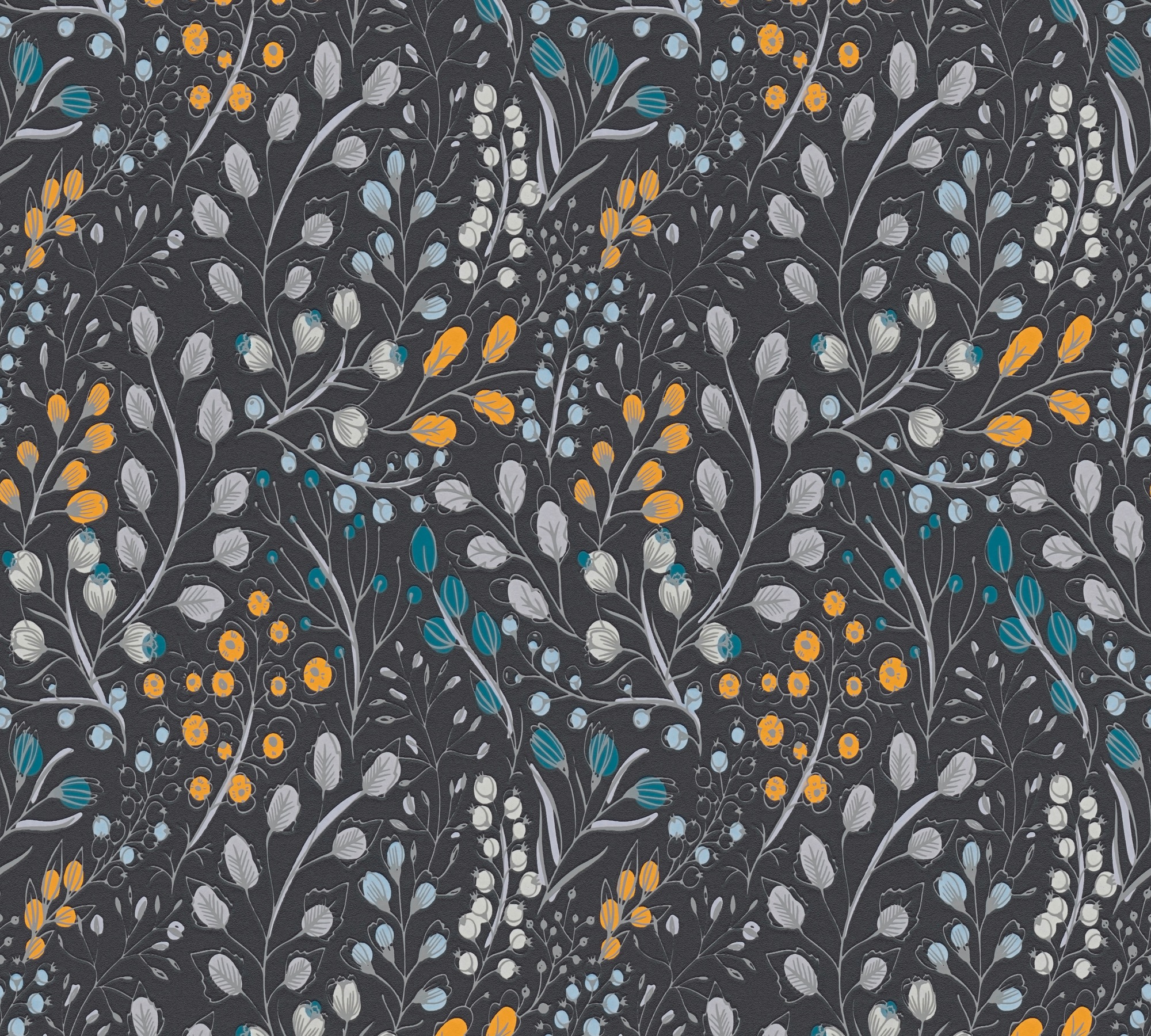 A.S. Création Vliestapete »Attractive 2 Tapete mit Blümchen«, matt-gemustert-neutral, Floral Blumentapete blümchen leicht strukturiert Design Kinderzimmer