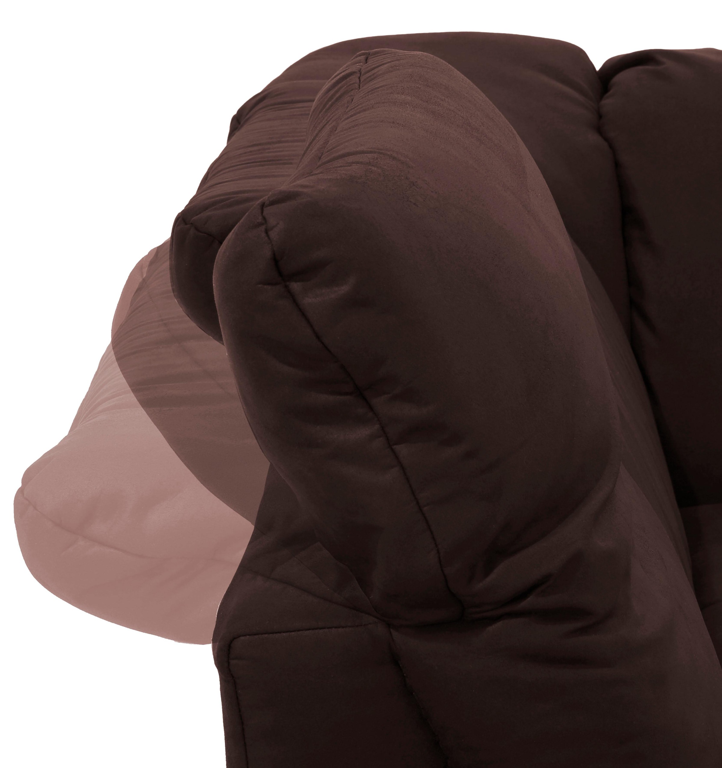 Home affaire Ecksofa »Lyla L-Form«, wahlweise mit Rückenfunktion und Bettfunktion