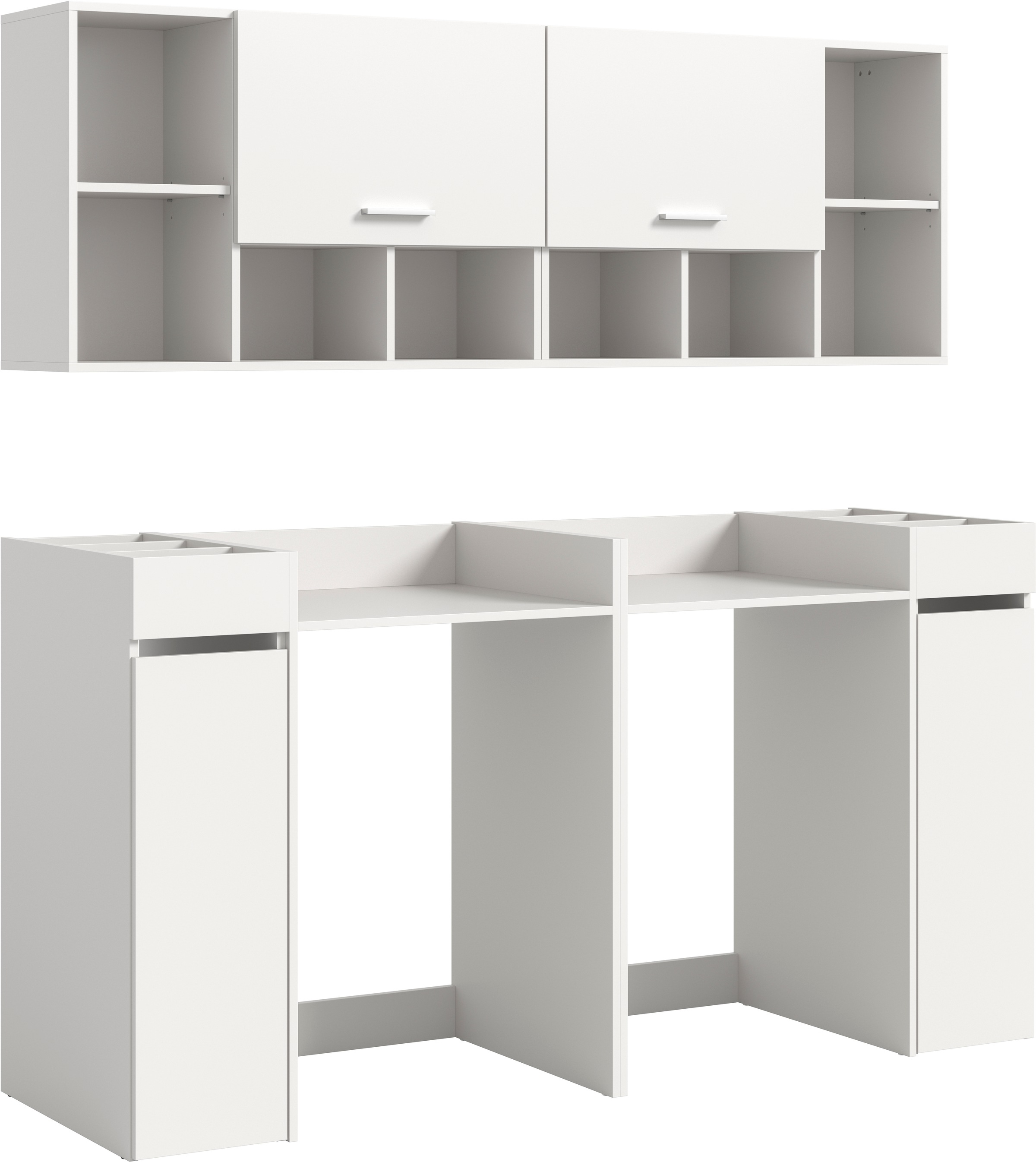 welltime Badmöbel-Set »FALAS, TOPSELLER!, 6-teilig, Hauswirtschaftsraum Set günstig online kaufen