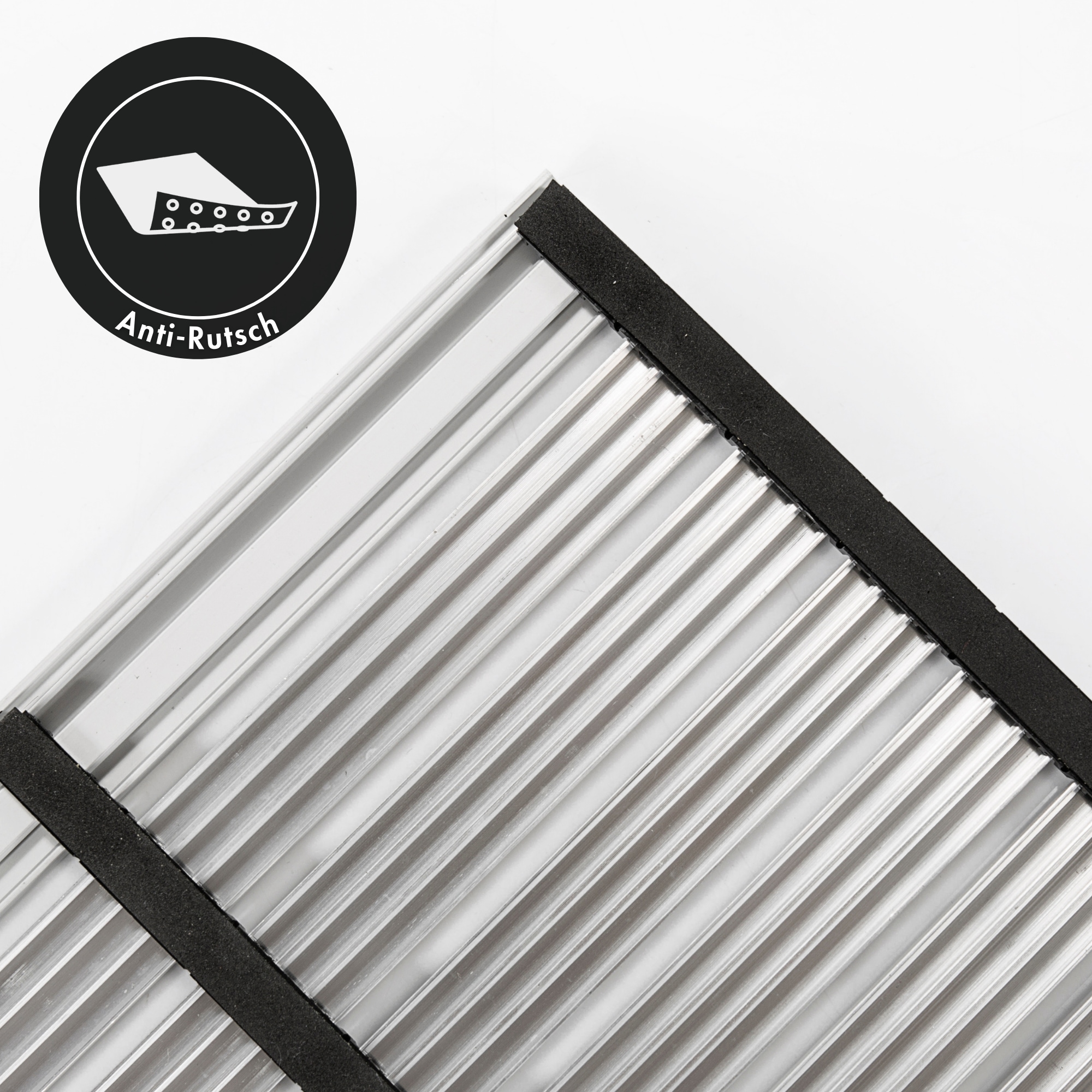 Andiamo Fußmatte »Alu-Türmatte Exclusive« rechteckig 10 mm Höhe Schmutzfangmatte, In- und Outdoor geeignet