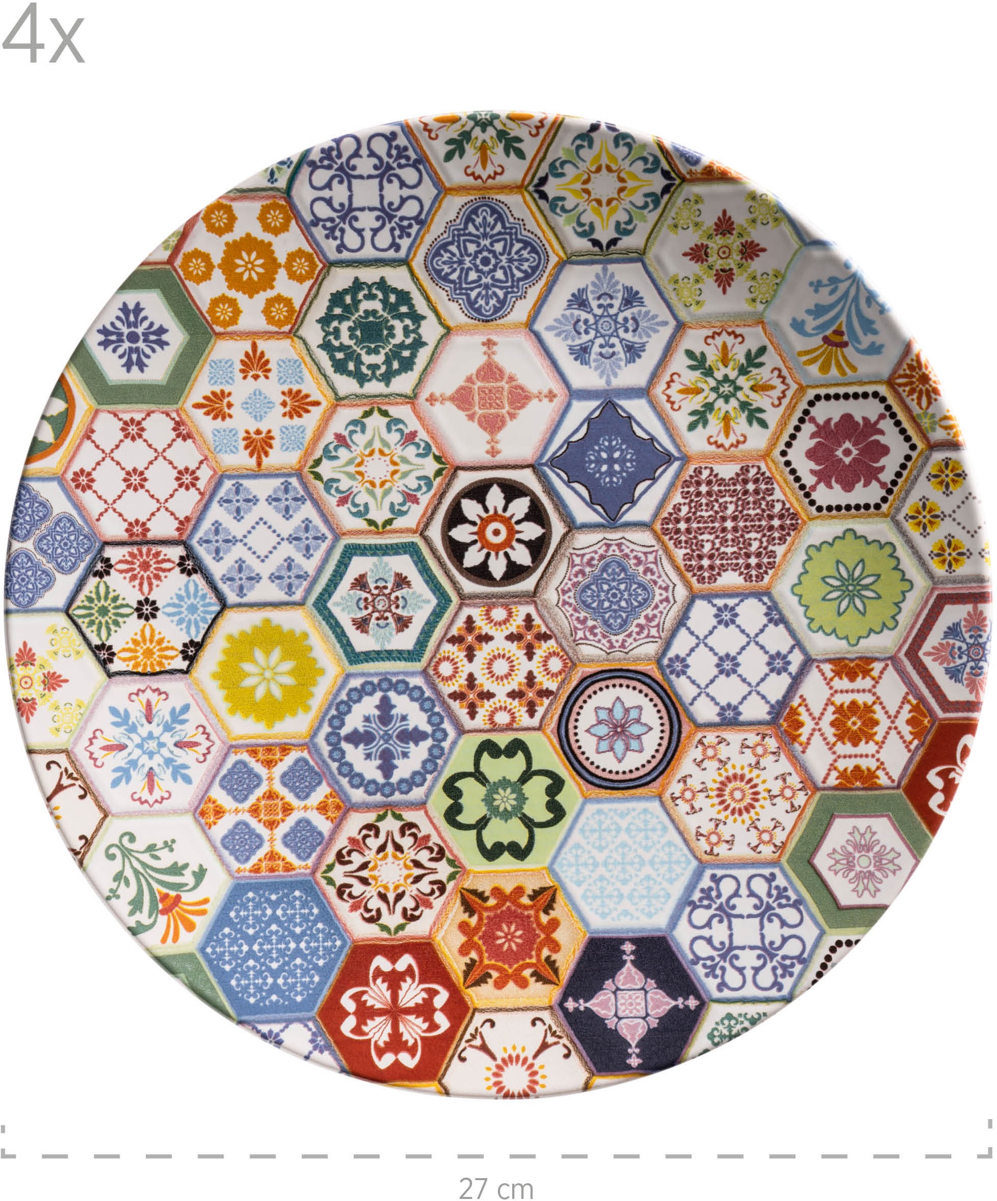 MÄSER Tafelservice »AMARANTE, Geschirr-Set, Keramik«