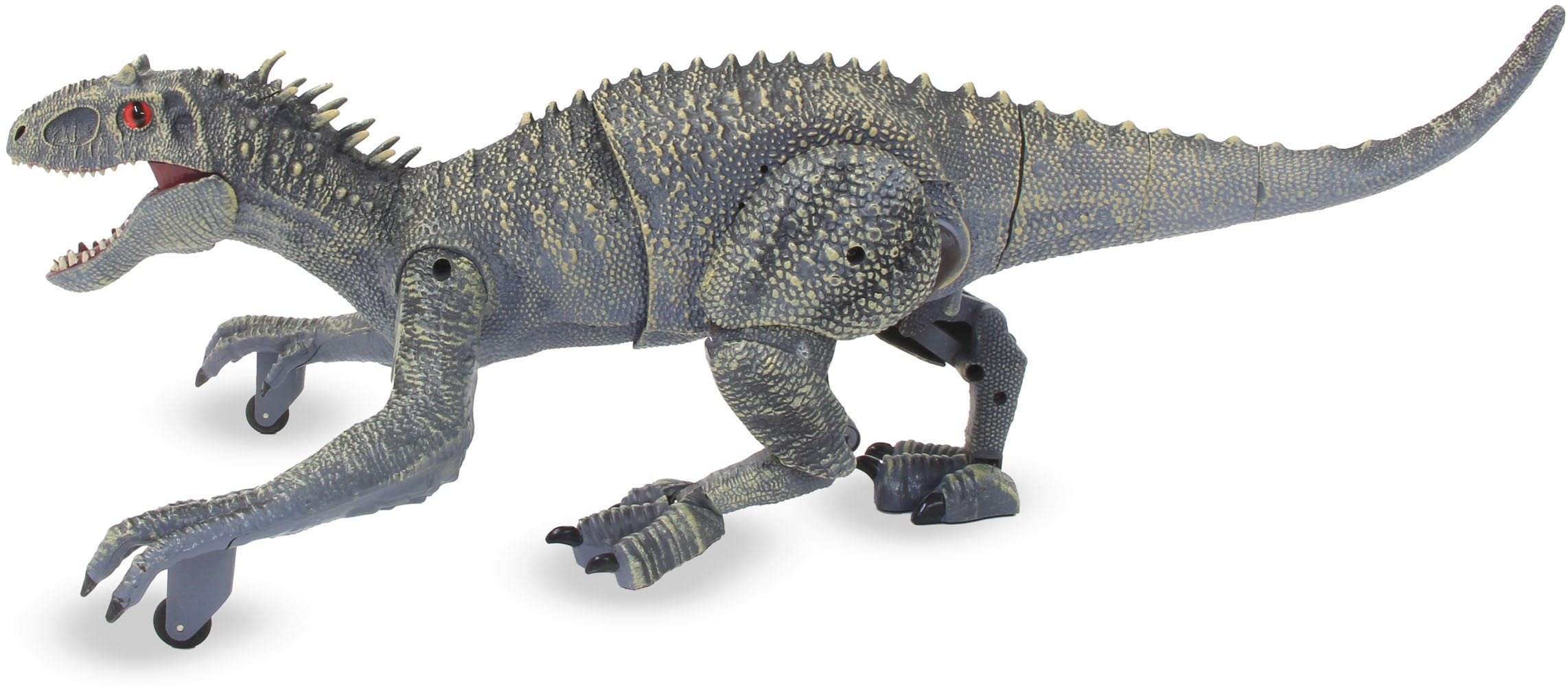 Jamara RC-Tier »Dinosaurier Exoraptor, Li-Ion 3,7V, 2,4GHz, grau«, mit Licht und Sound